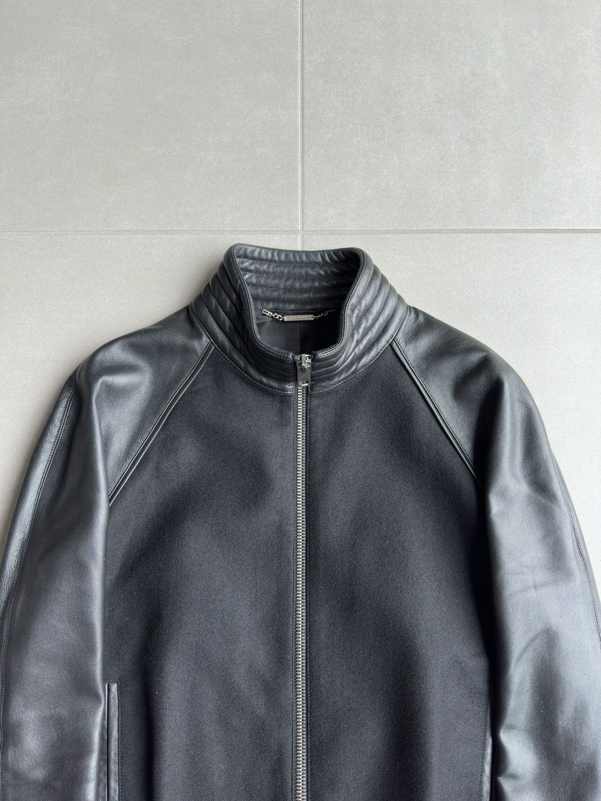 Dior × Hedi Slimane Dior Homme AW04 “VOTC” leather bomber jacket Size US M / EU 48-50 / 2 - 3 Thumbnail