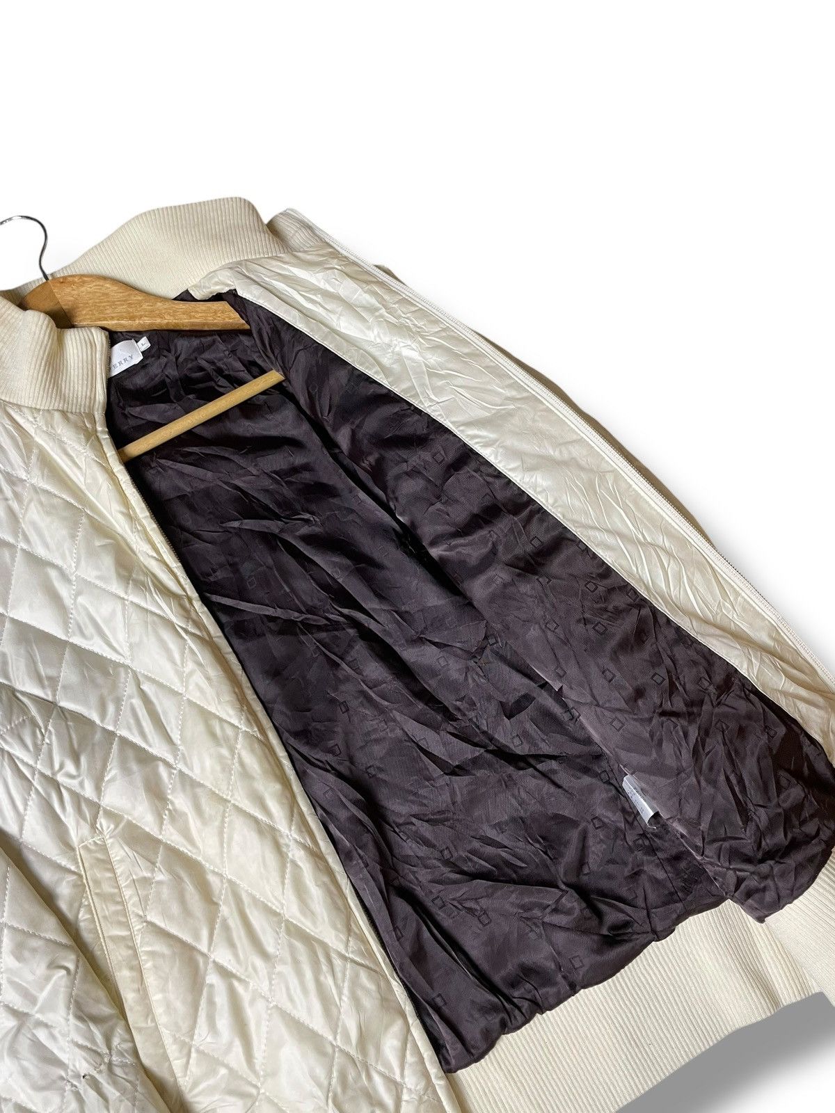 Designer × Fred Perry × Vintage VINTAGE FRED PERRY QUILTED ZIPPER JACKET (103) Size US L / EU 52-54 / 3 - 7 Thumbnail
