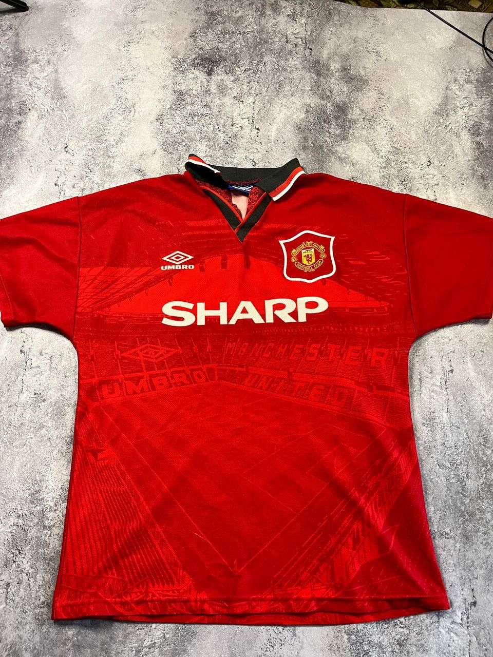 Vintage UMBRO 1994-96 MANCHESTER UNITED Size US M / EU 48-50 / 2 - 1 Thumbnail