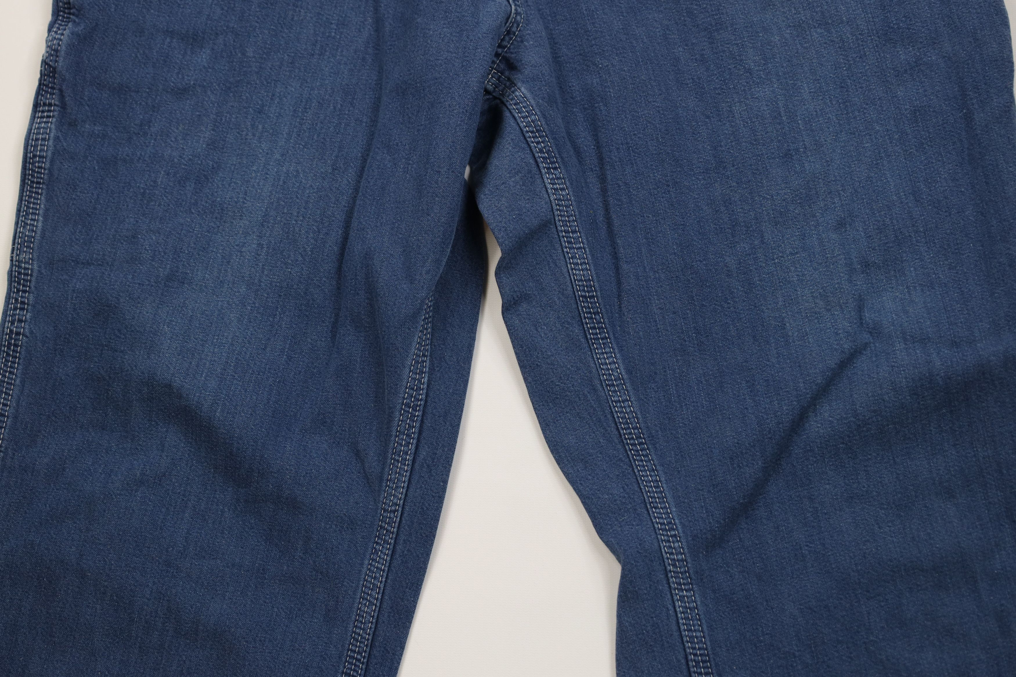 Carhartt Vintage Y2K Carhartt Wide Leg Dungaree Denim Jeans Blue Size US 38 / EU 54 - 3 Thumbnail