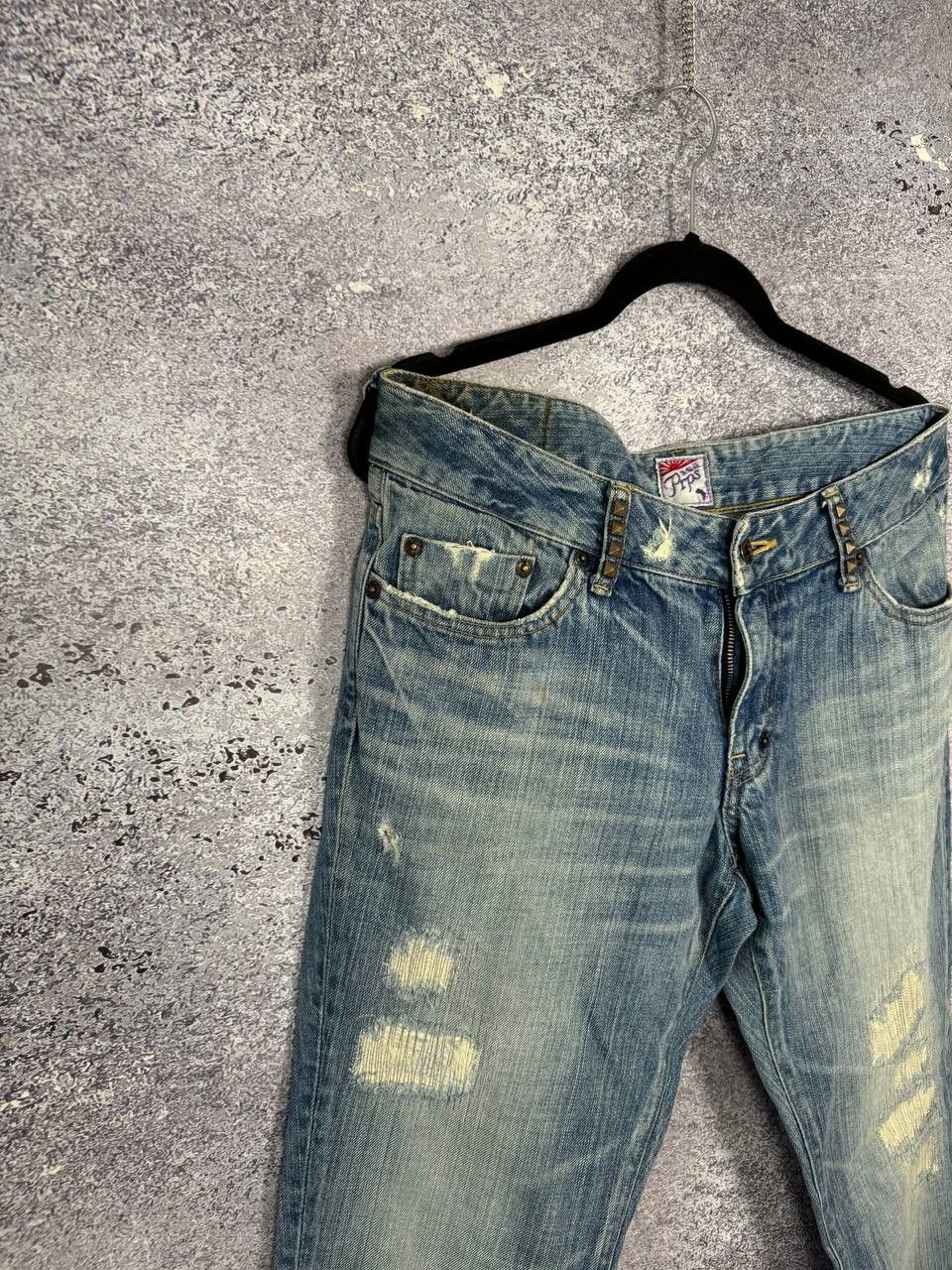 Japanese Brand × Prps × Vintage PRPS JAPAN DENIM VINTAGE PURPLE LABEL IMPALA JEANS DSTD Size 30" / US 8 / IT 44 - 4 Thumbnail
