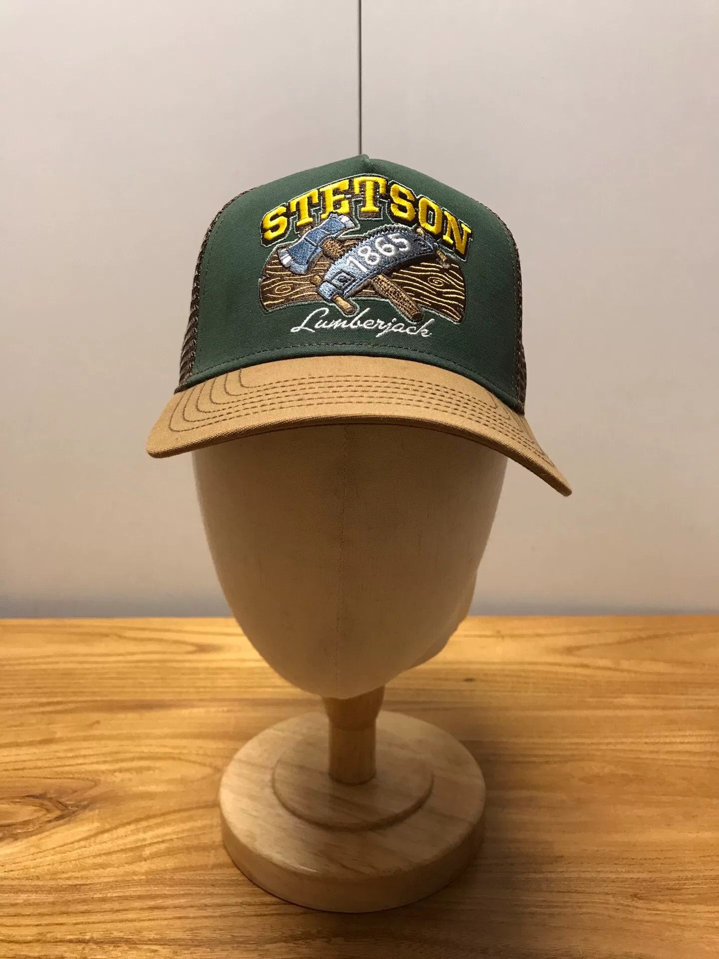 Stetson Stetson Embroidered Trucker Baseball Cap Size ONE SIZE - 1 Thumbnail