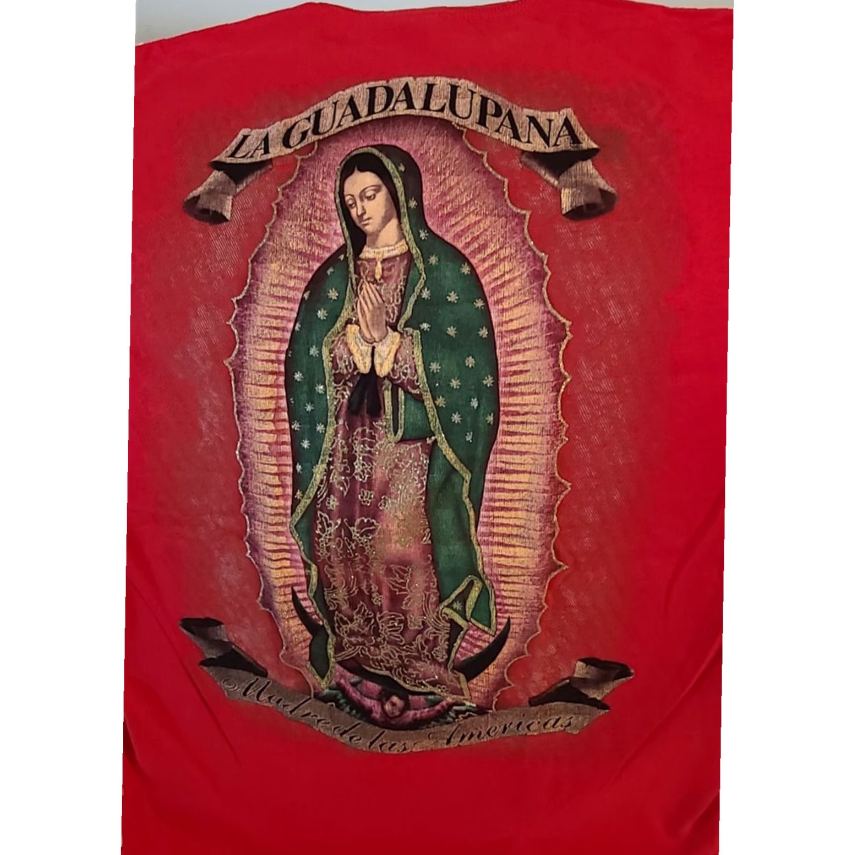 Vintage GUADALUPE T Shirt Mens Red Extra Large XL Size US L / EU 52-54 / 3 - 2 Thumbnail