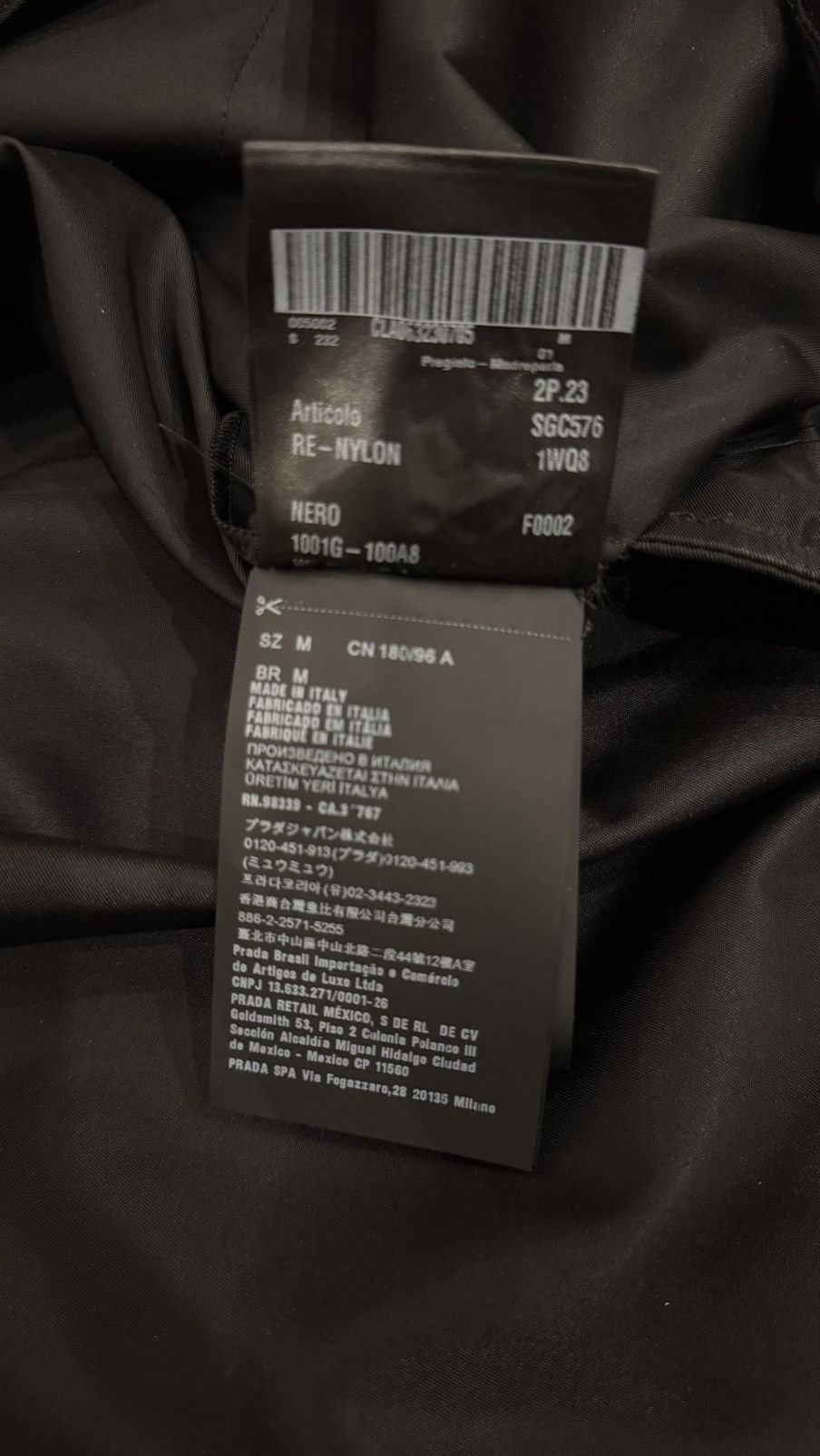Prada Prada Re-Nylon Jumpsuit | Made in Italy Size US 40 / EU 56 - 7 Thumbnail