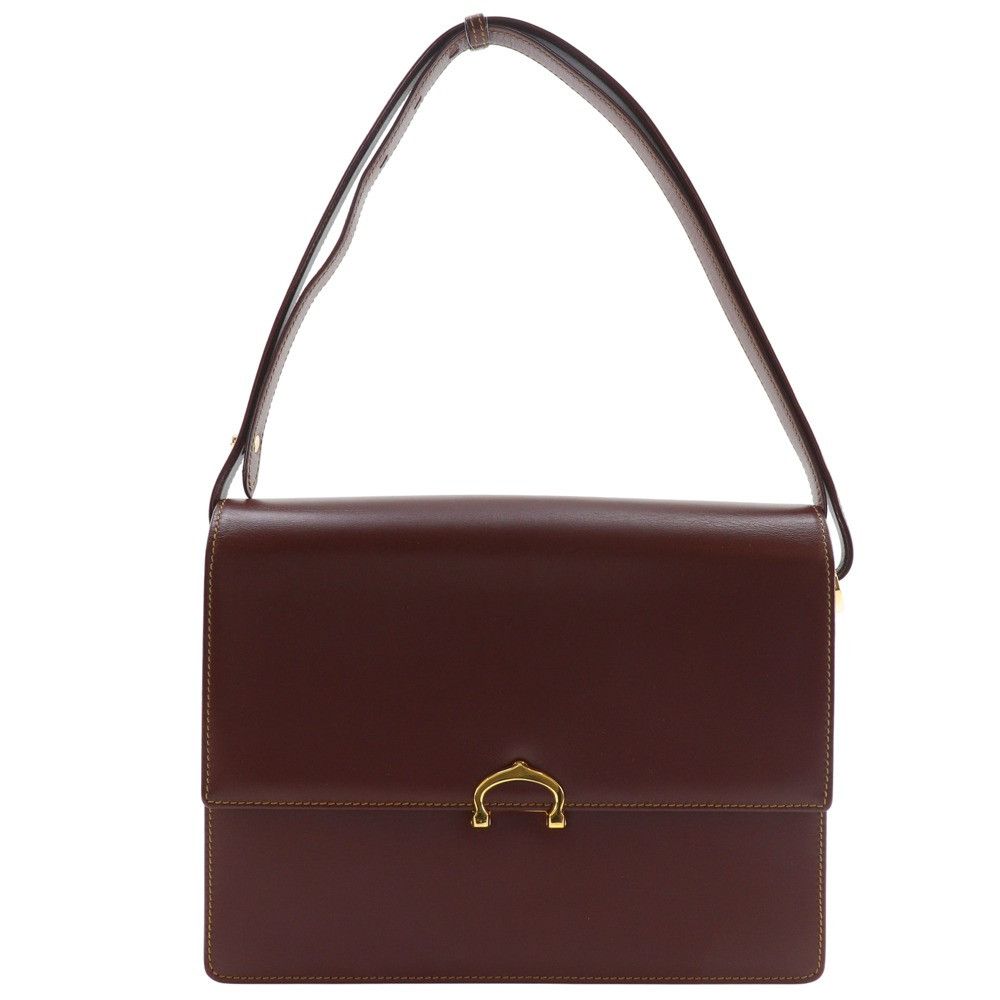 Cartier Cartier Cartier Must Line Calf 2way Shoulder Bag Leather Shoulder Bag DUTY FREE for USA Size ONE SIZE - 1 Thumbnail