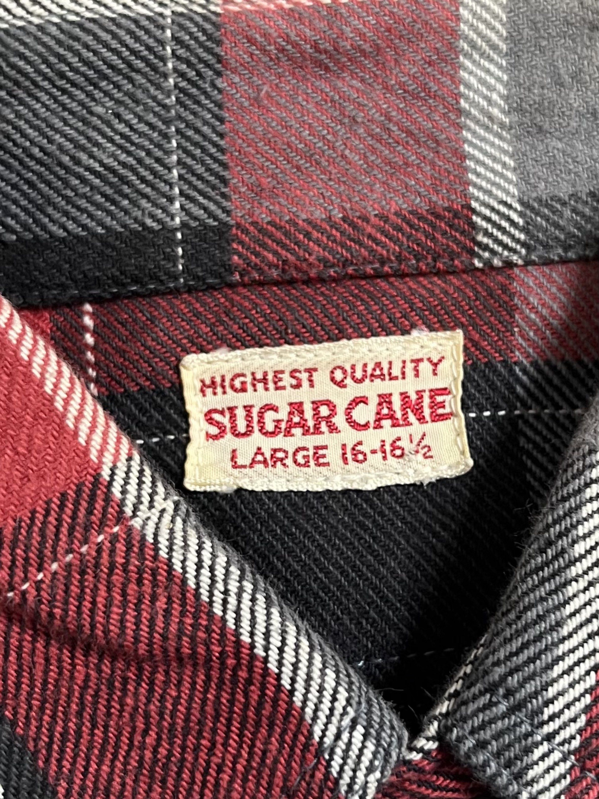 Sugar Cane Vintage Sugar Cane Japan Flannel Plaid Shirt Size US L / EU 52-54 / 3 - 3 Thumbnail