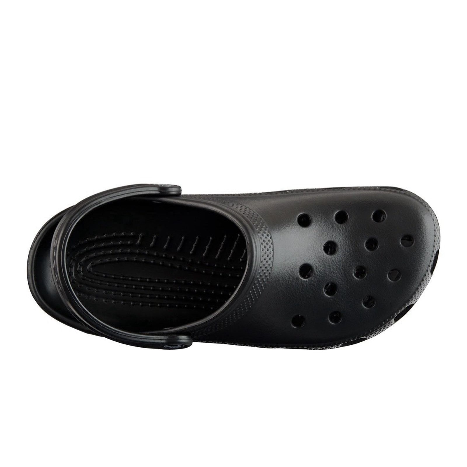Crocs Crocs Classic Clog Black Men 8 Slip On Comfort Clog Sandals Size US 10 / EU 43 - 6 Thumbnail