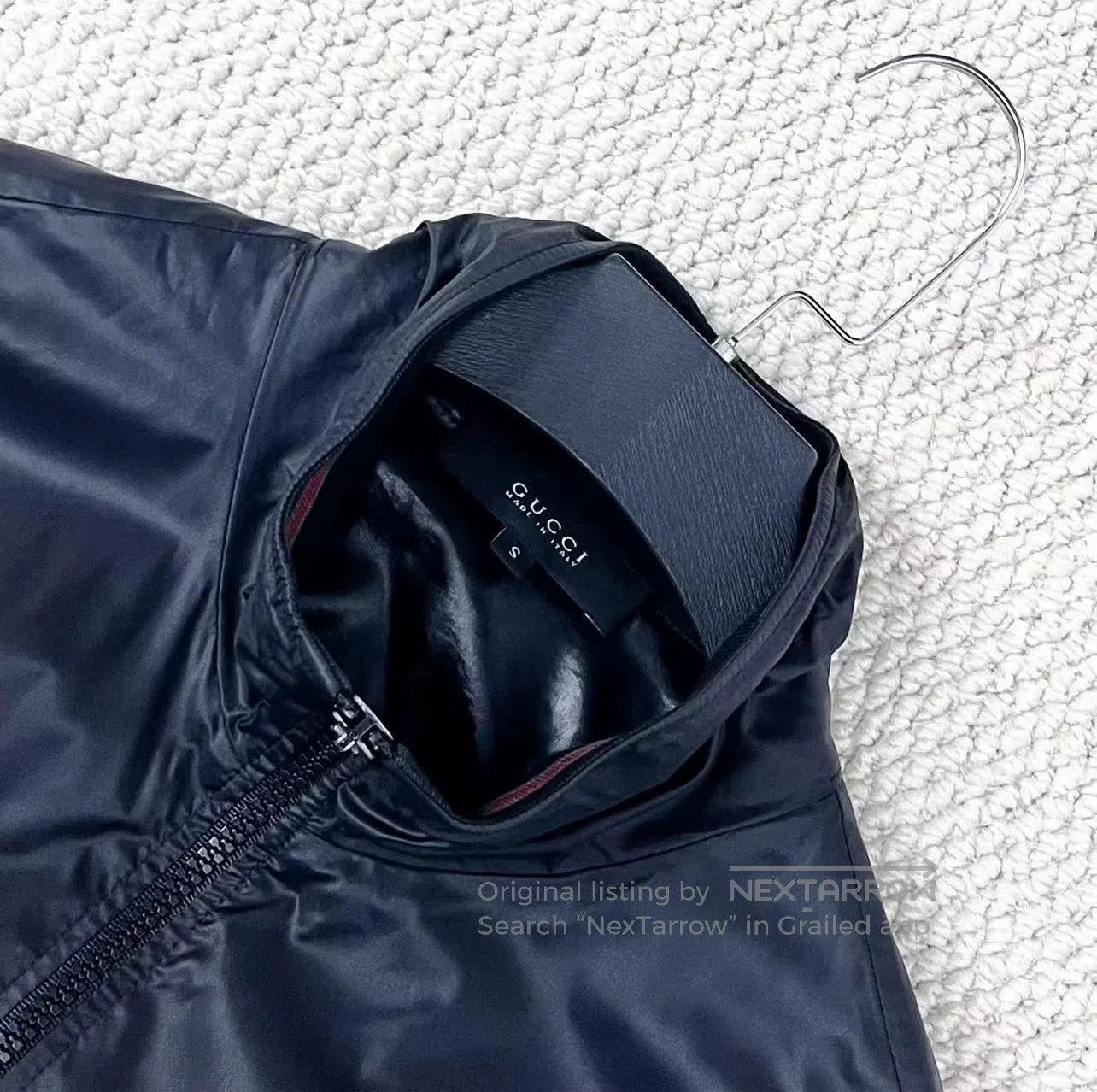 Gucci gucci black lightweight zip jacket size S. Size US S / EU 44-46 / 1 - 3 Thumbnail