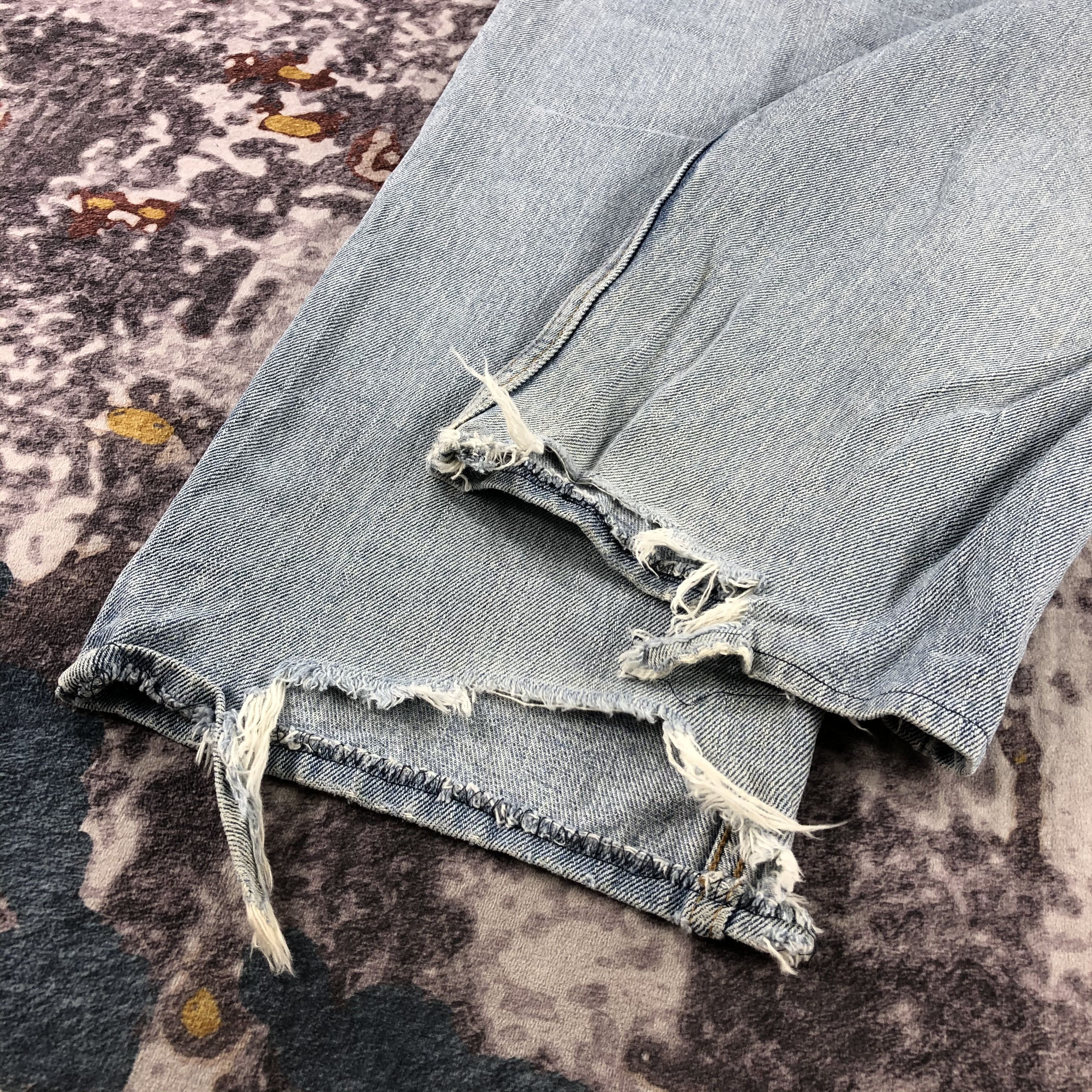 Levi's × Vintage Vintage Light Wash Levis 550 Jeans-JM3079 Size US 35 - 5 Thumbnail