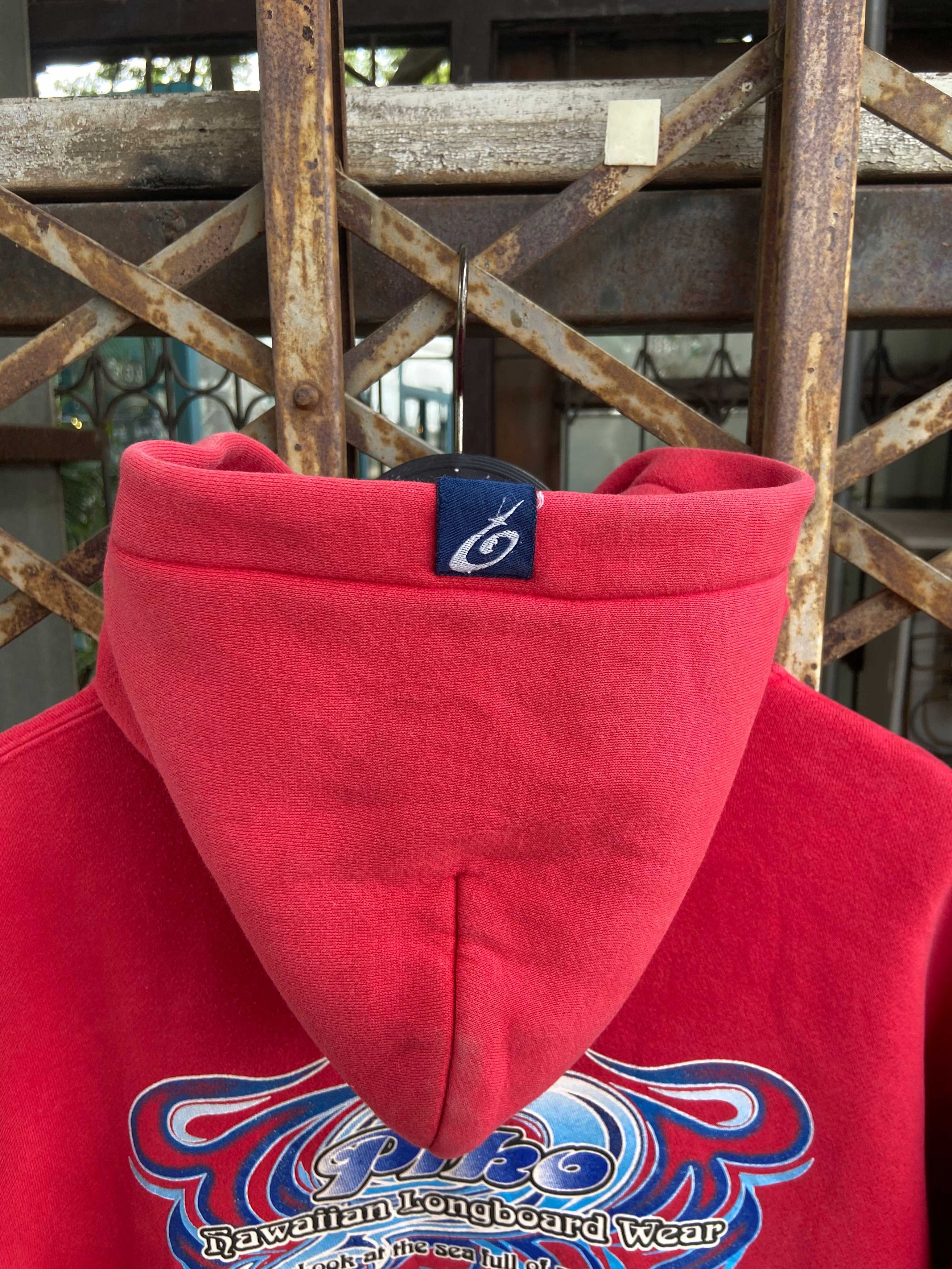 Japanese Brand (L) RARE Vintage Piko Hawaiian ZIP UP HOODIE Size US L / EU 52-54 / 3 - 16 Thumbnail
