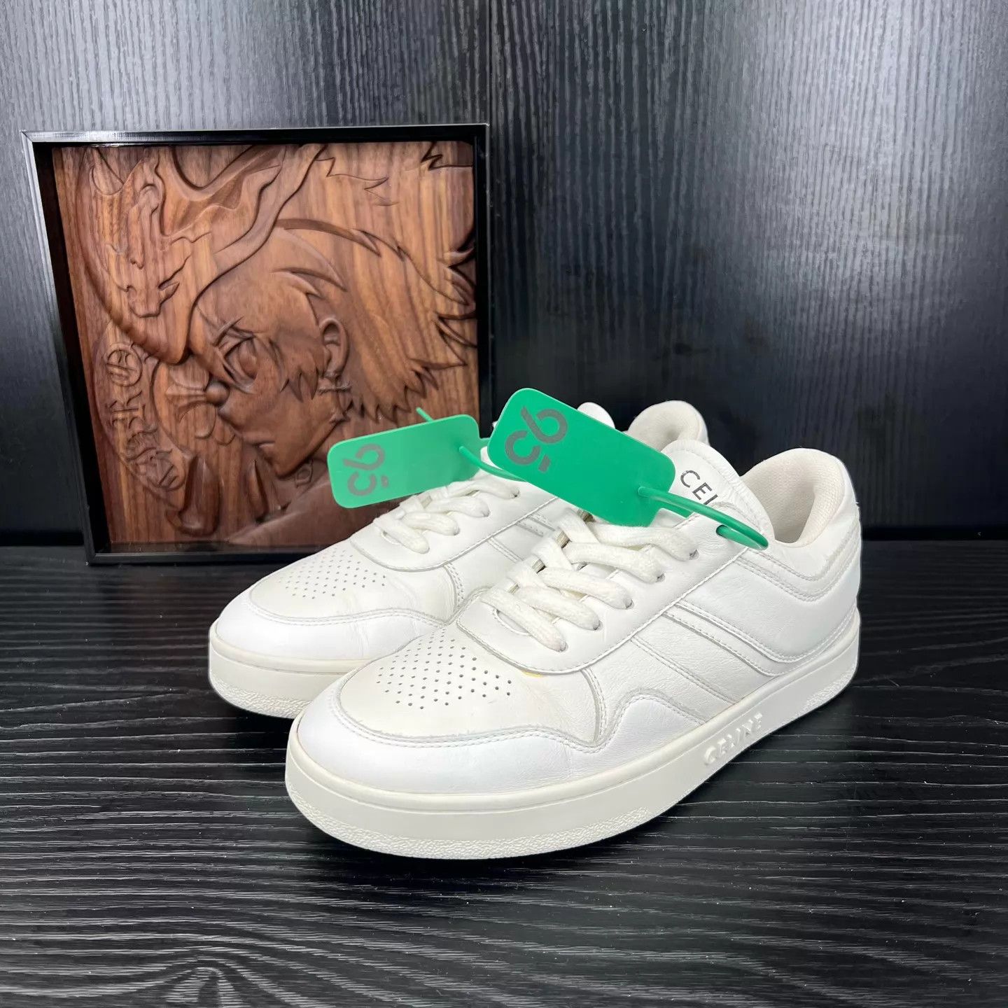 Celine Celine White Low-Top Sneakers Women's 35 Like New With Box Size US 4.5 / IT 34.5 - 1 Thumbnail