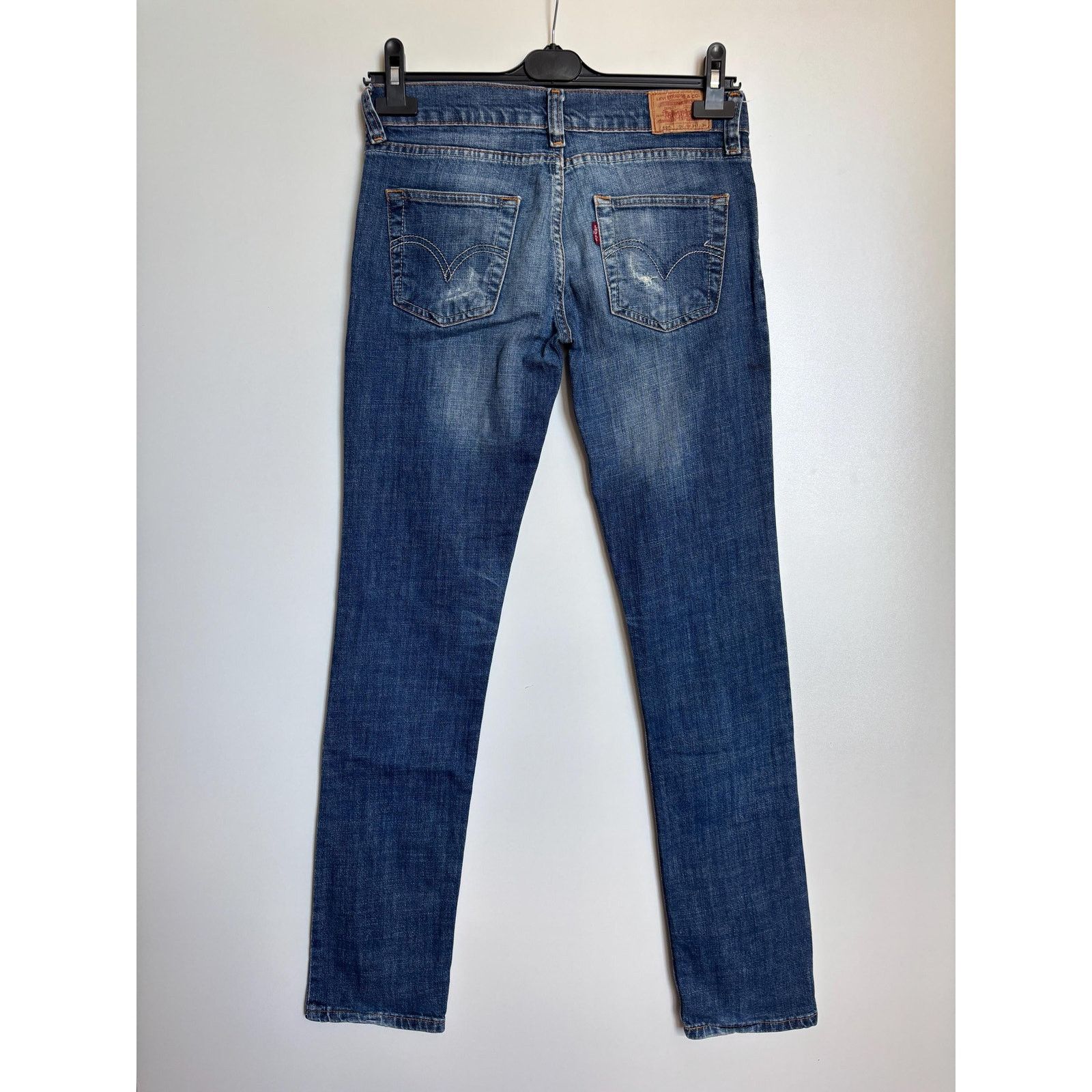 Japanese Brand × Levi's × Levi's Vintage Clothing Levi’s 507 1996 USA Jeans Zip Fly Low Rise Straight Fit W31 Size US 31 - 6 Thumbnail