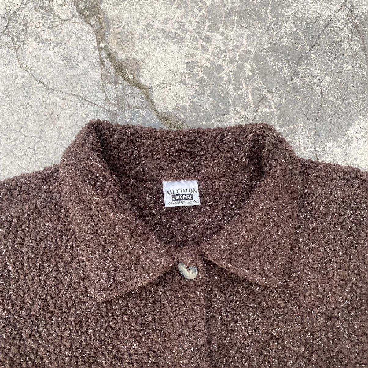 Vintage Vintage Deep Pile Fleece Button Up Size US L / EU 52-54 / 3 - 2 Thumbnail