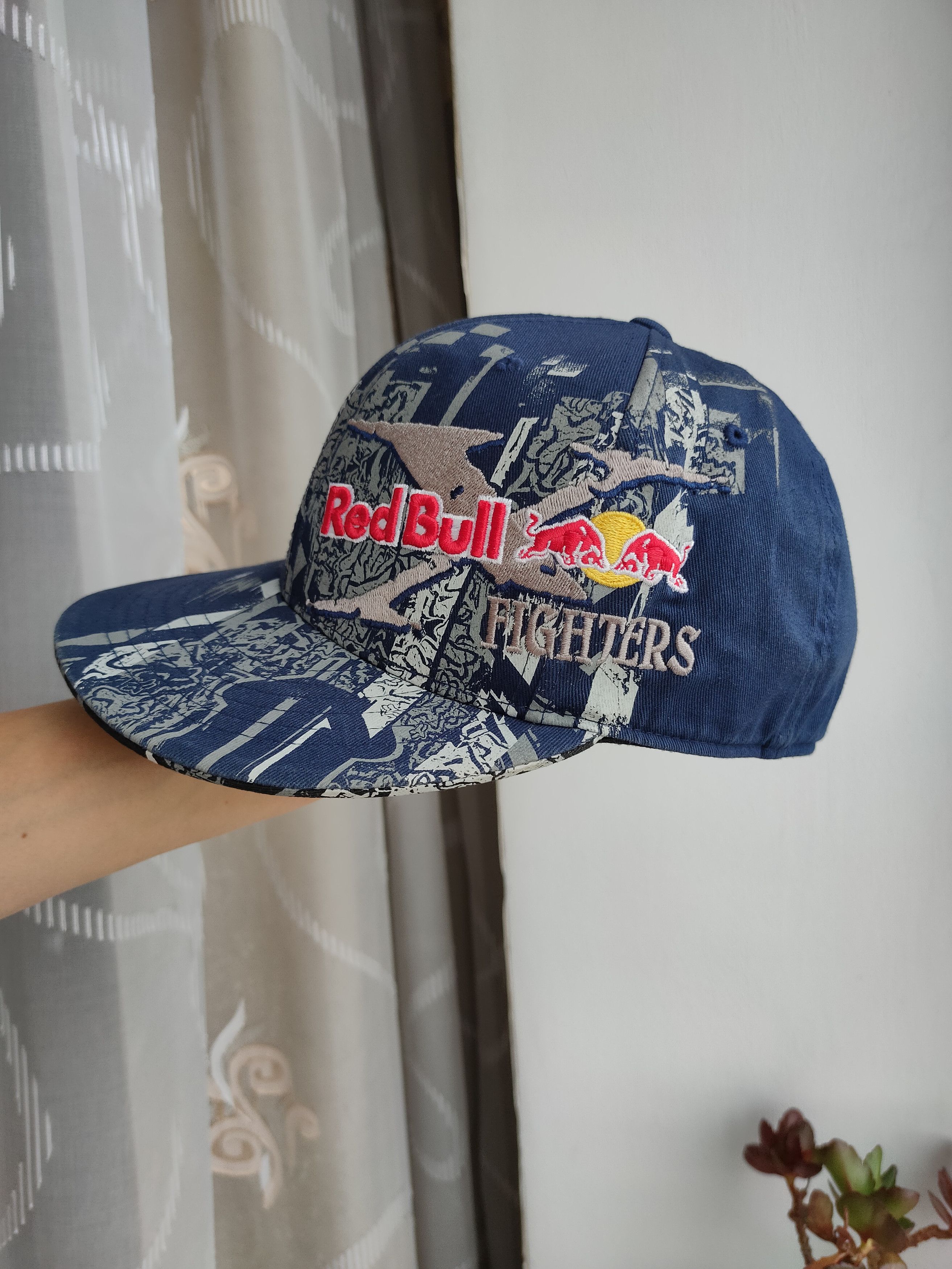Fox Racing Red bull Fox Racing collaboration Snapback cap hat Size ONE SIZE - 3 Thumbnail