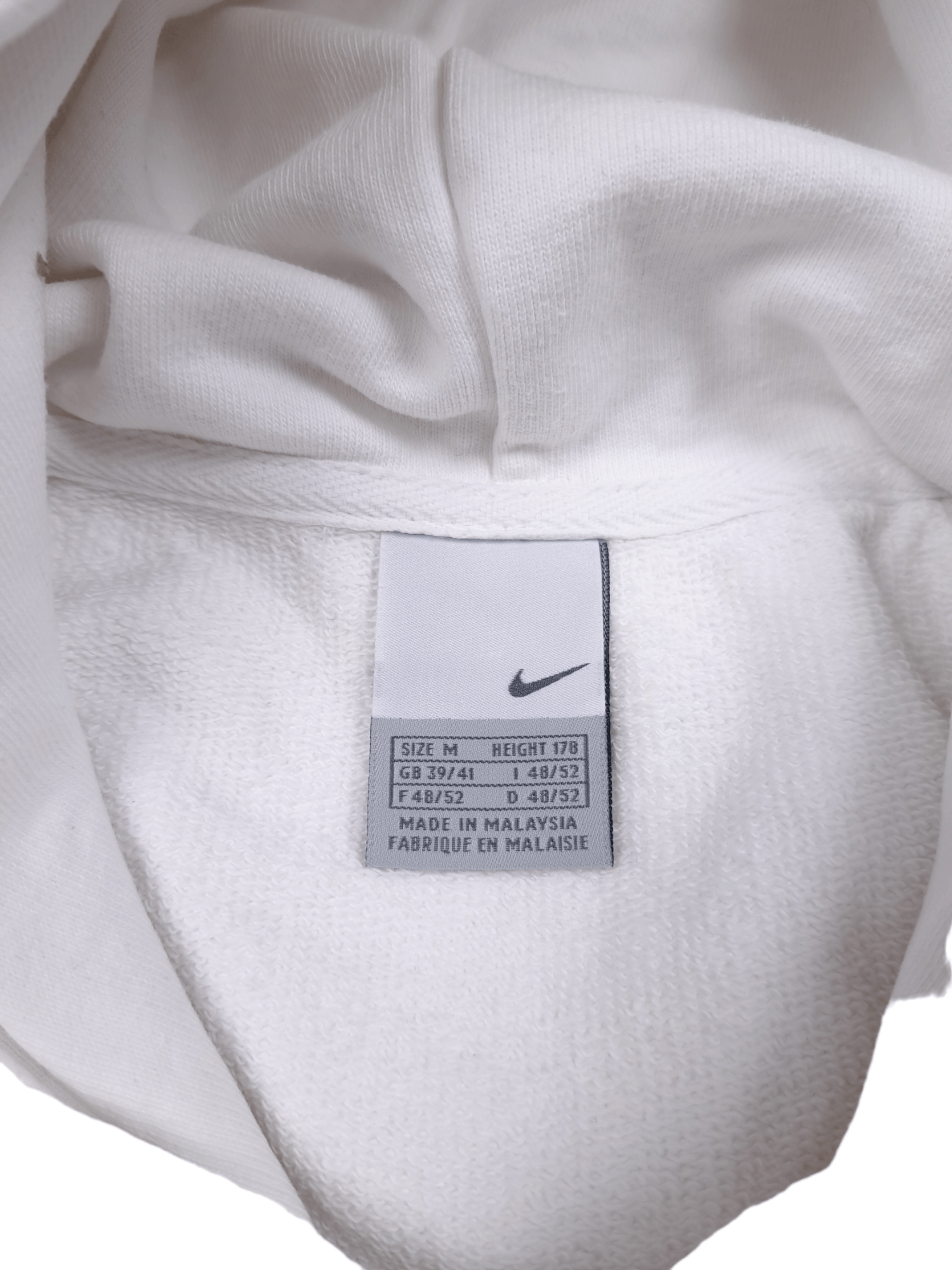 Nike × Vintage Vintage Nike Air Zip Up Small Logo Swoosh Hoodie Sweatshirt Size US M / EU 48-50 / 2 - 7 Thumbnail