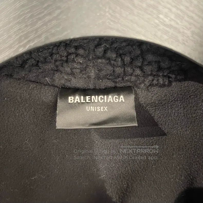 Balenciaga Balenciaga Side logo teddy fleece jacket Size US S / EU 44-46 / 1 - 3 Thumbnail
