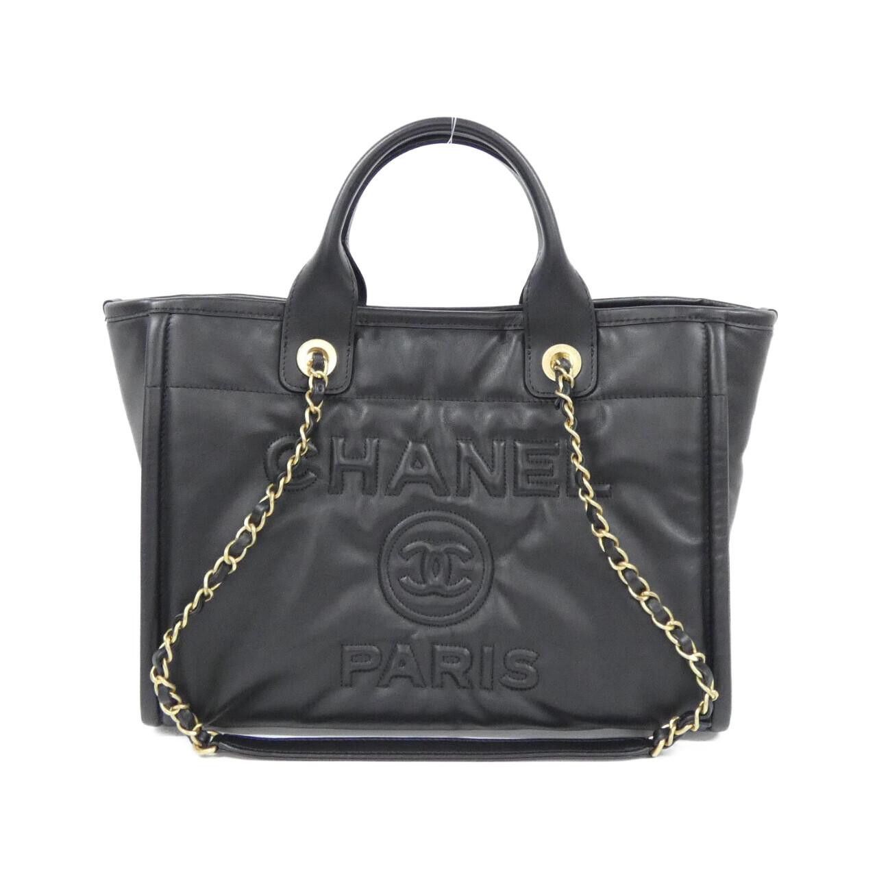 Chanel Chanel Chanel Deauville Line Calf Bag Leather Crossbody Bag AS3257 DUTY FREE for USA Size ONE SIZE - 1 Thumbnail