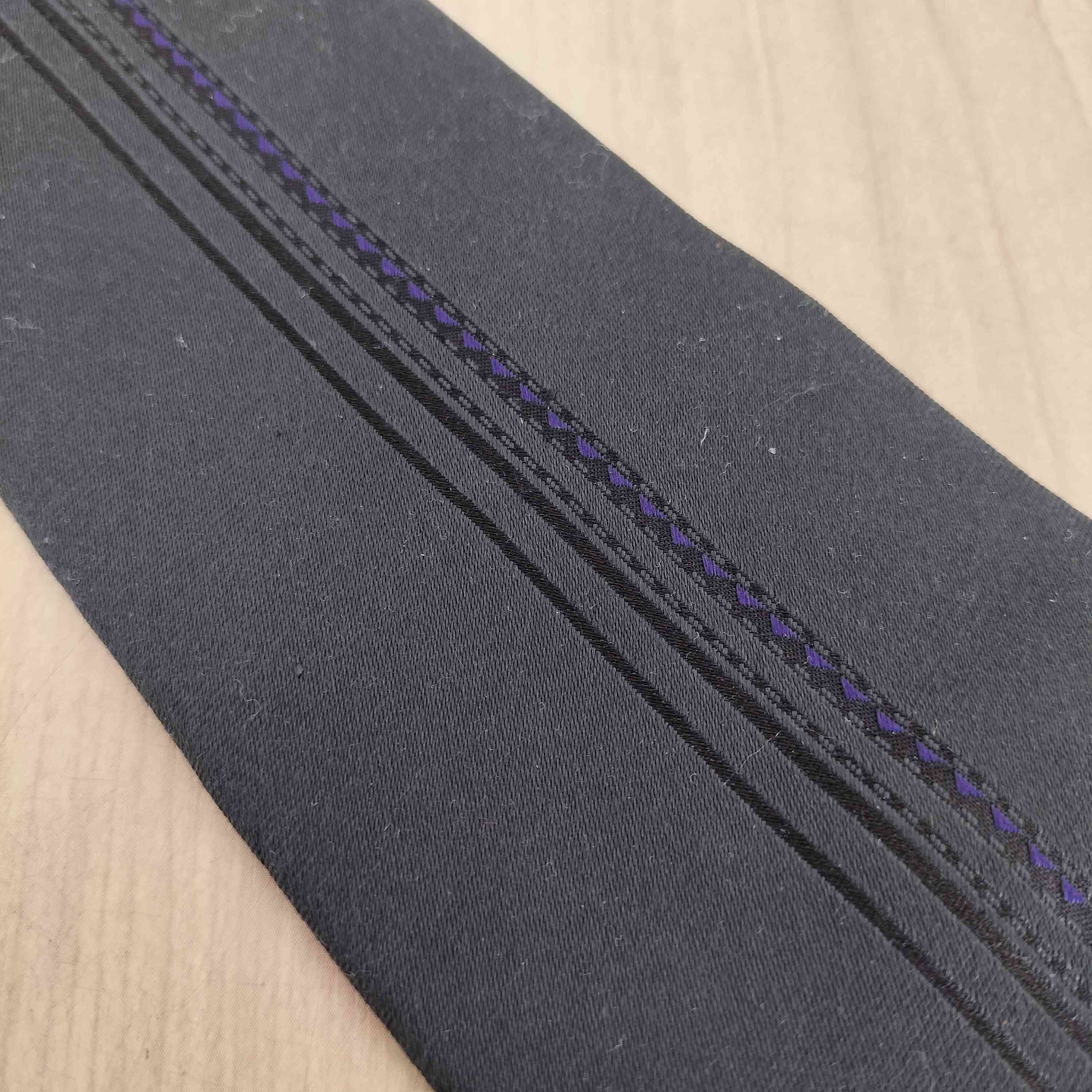 Yohji Yamamoto Yohji Yamamoto Pour Homme Centerline Silk Tie Size ONE SIZE - 5 Thumbnail