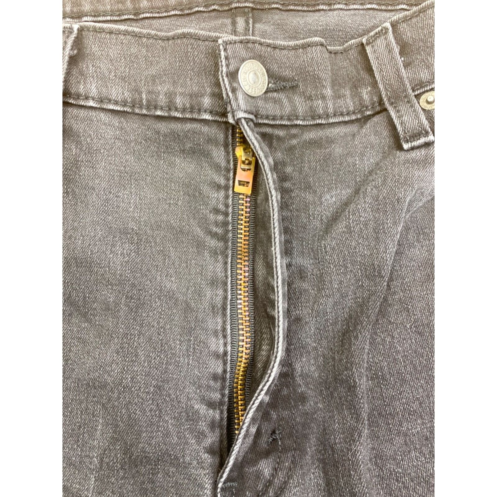 Levi's Levis 514 Jeans Mens 38x30 Black Denim Slim Straight Regular 30 Inseam Size US 38 / EU 54 - 3 Thumbnail