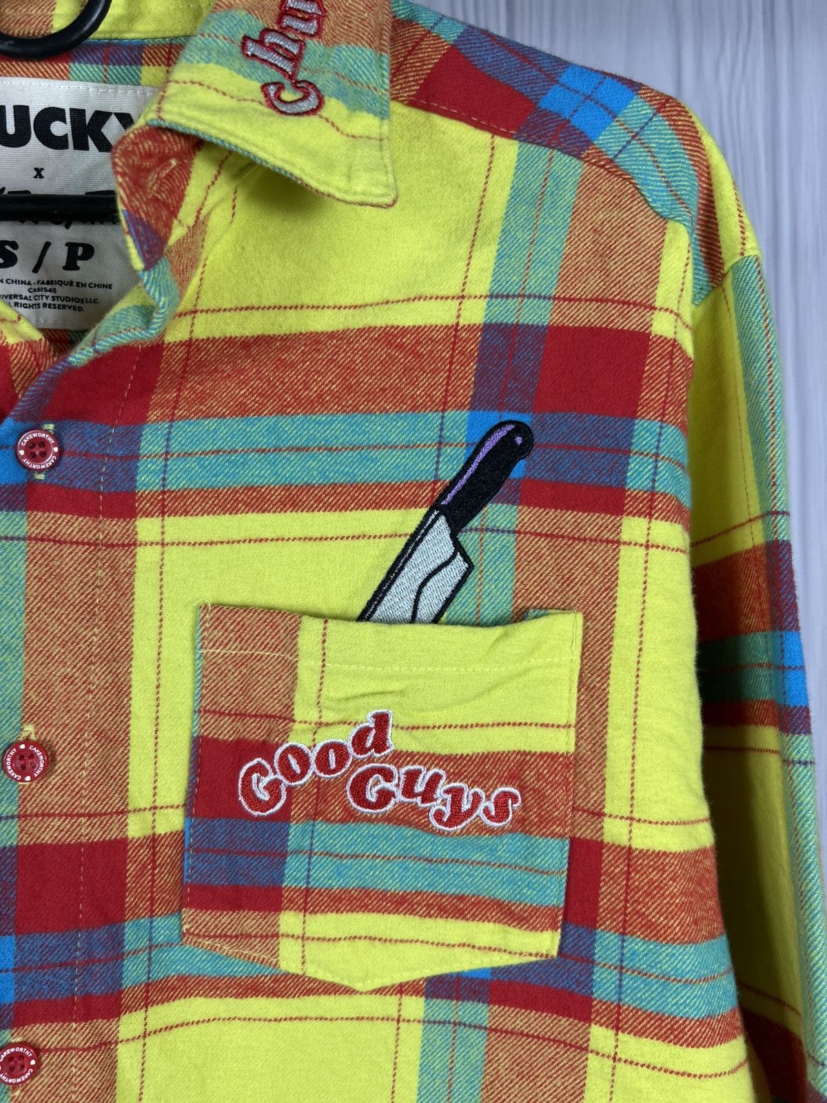 Expert Horror Rare Cakeworthy Chucky Child’s Play Flannel Shirt Size S Size US S / EU 44-46 / 1 - 5 Thumbnail