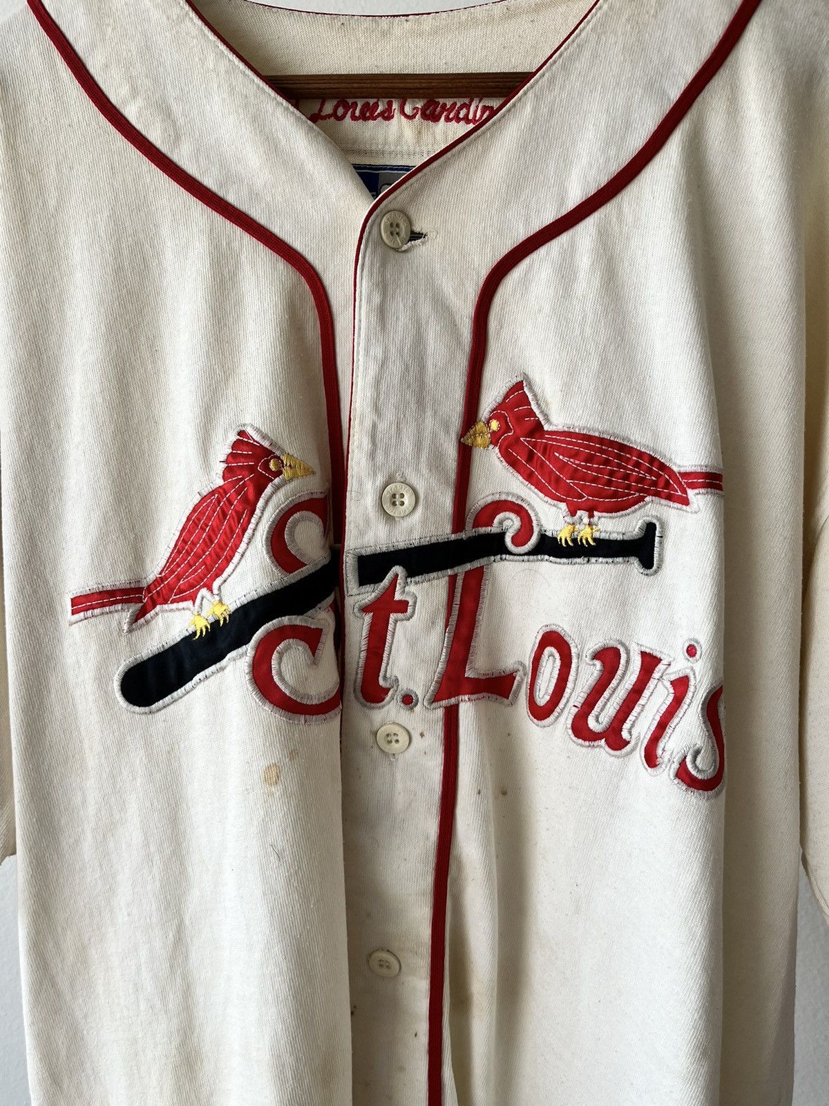 Starter Vintage Starter ST. LOUIS CARDINALS Jersey Size US L / EU 52-54 / 3 - 6 Thumbnail