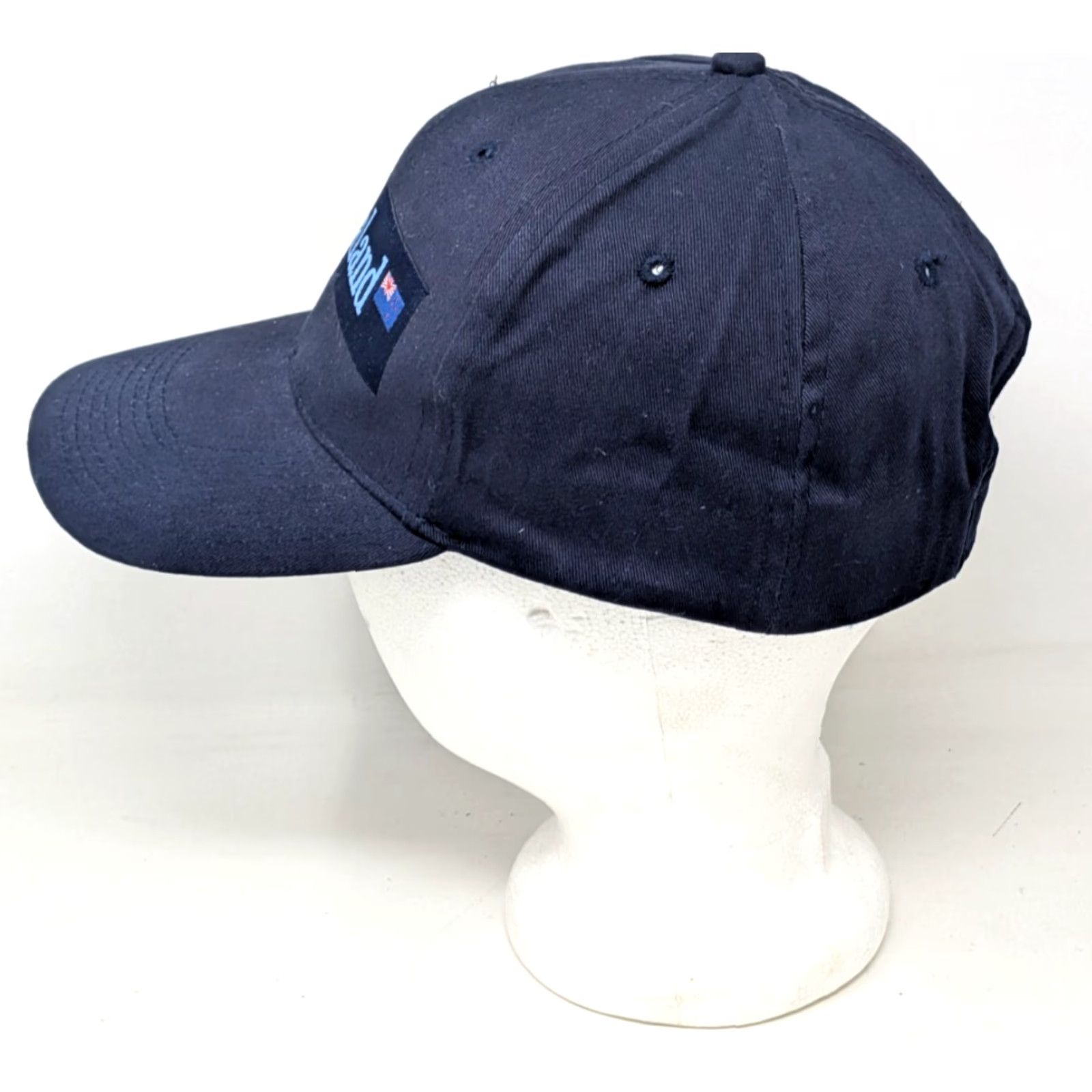 Vintage VINTAGE New Zealand Flag Navy Blue 100% Cotton Travel Souvenir Baseball Hat Cap Size ONE SIZE - 2 Thumbnail