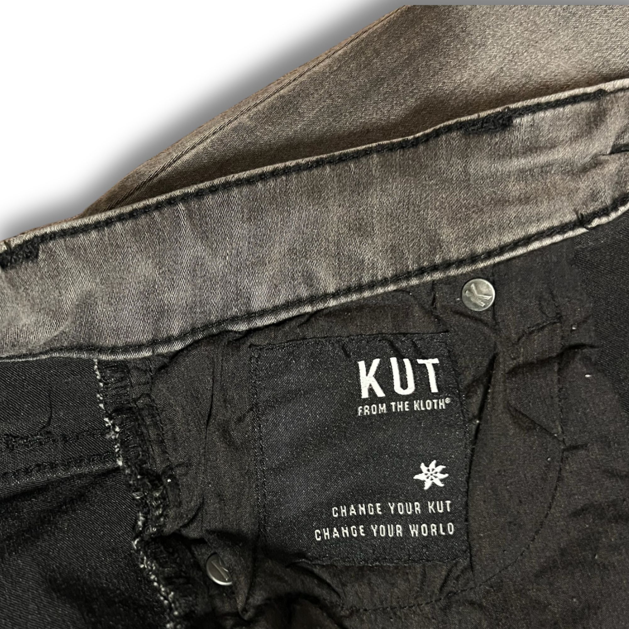 Other Kut From The Kloth High-Rise Ankle Skinny Jeans Size 2 Gray Size 26" / US 2 / IT 38 - 6 Thumbnail