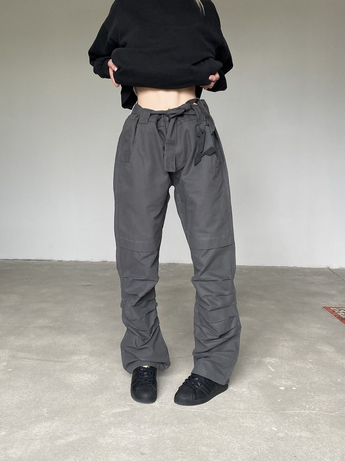 Low Light Studios Japanese Brand Designer Pants Low Lights Size US 34 / EU 50 - 3 Thumbnail