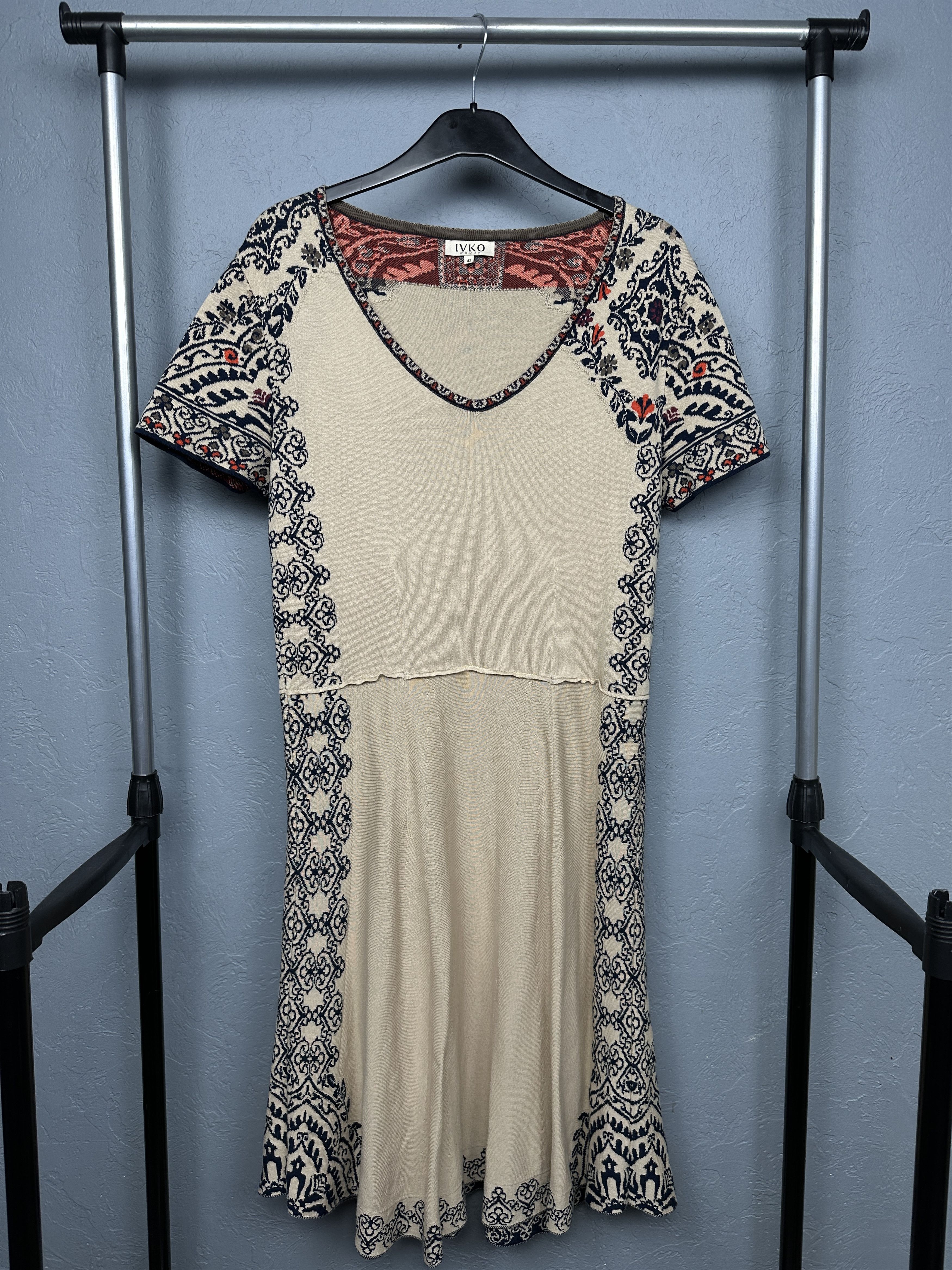 Other Ivko Womens Beige Dress Size M / US 6-8 / IT 42-44 - 1 Thumbnail
