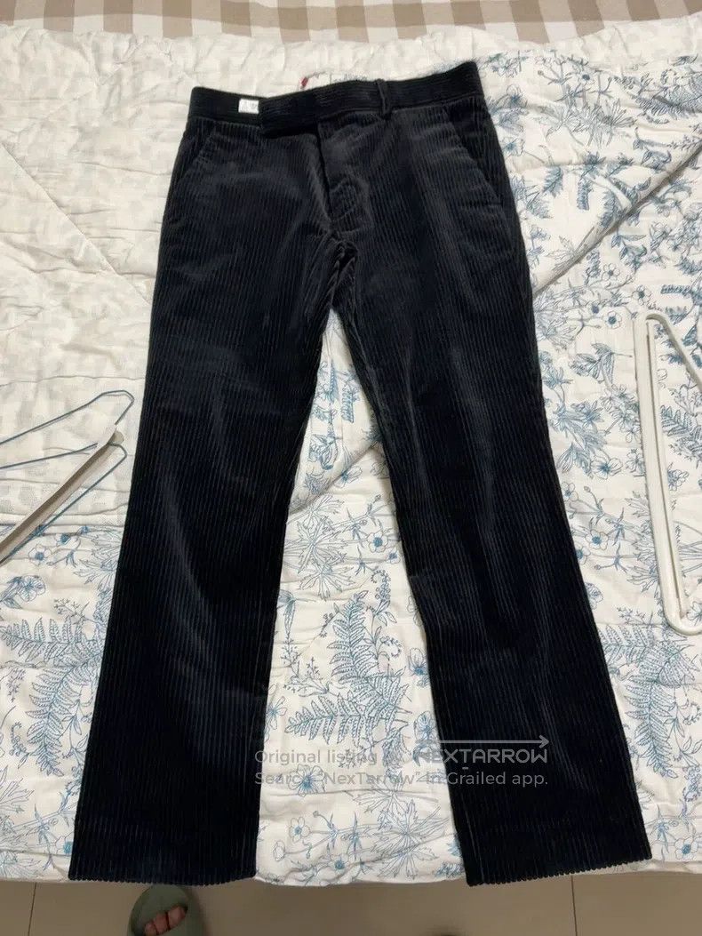 Haider Ackermann Haider Ackermann Velvet Trousers, Black Size 30" / US 8 / IT 44 - 1 Thumbnail