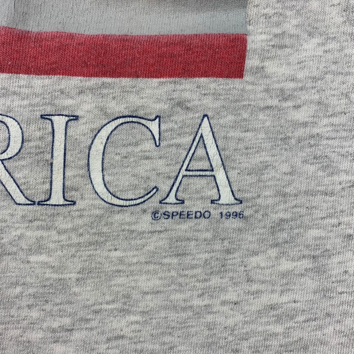 Speedo × Vintage Vintage 90s SPEEDO big logo back logo Surfing tee Size US M / EU 48-50 / 2 - 9 Thumbnail