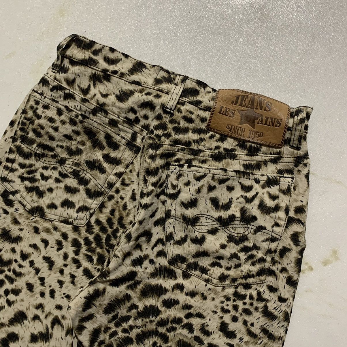 Les Copains Jeans Les Copains Skinny Animals Leopard Size 28" / US 6 / IT 42 - 4 Thumbnail
