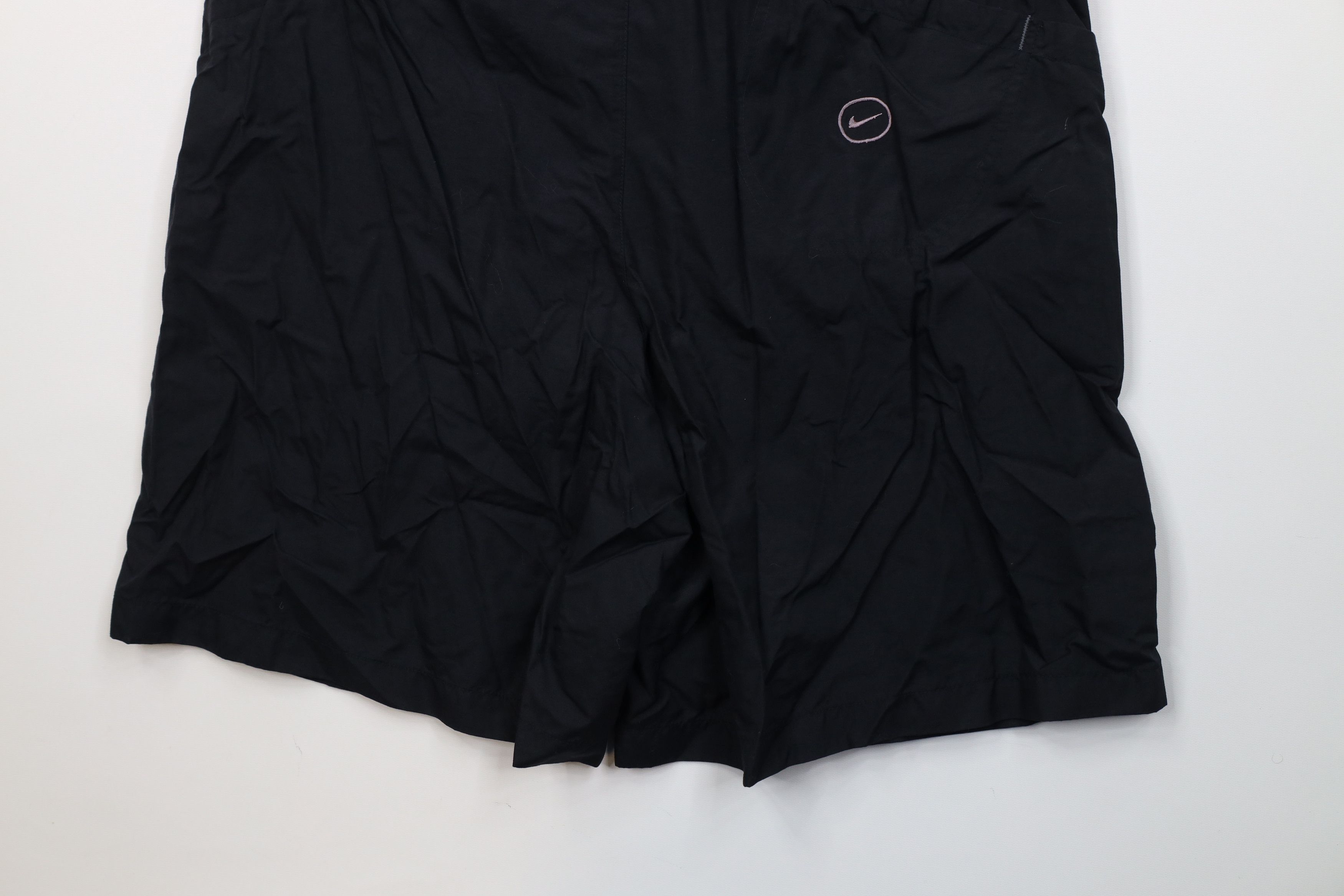 Nike Vintage Nike Scott Mini Swoosh Lined Big Pocket Shorts Black Size US 36 / EU 52 - 12 Thumbnail