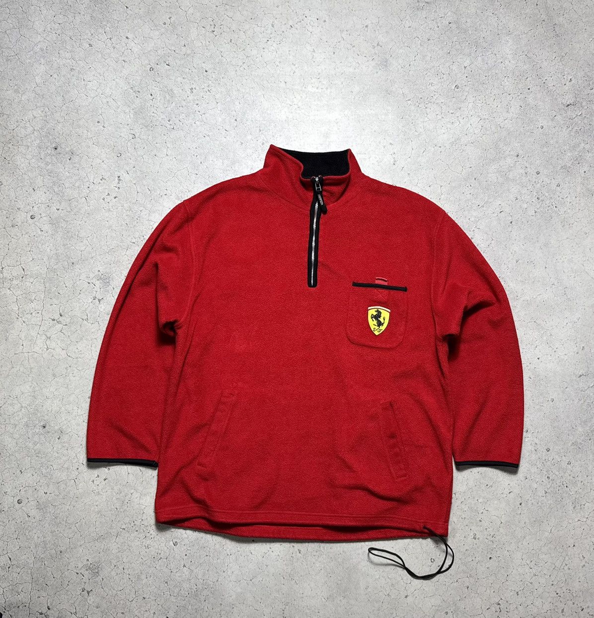 Ferrari Ferrari Vintage 90’s 1999 Fleece Sweatshirt Size US L / EU 52-54 / 3 - 1 Thumbnail