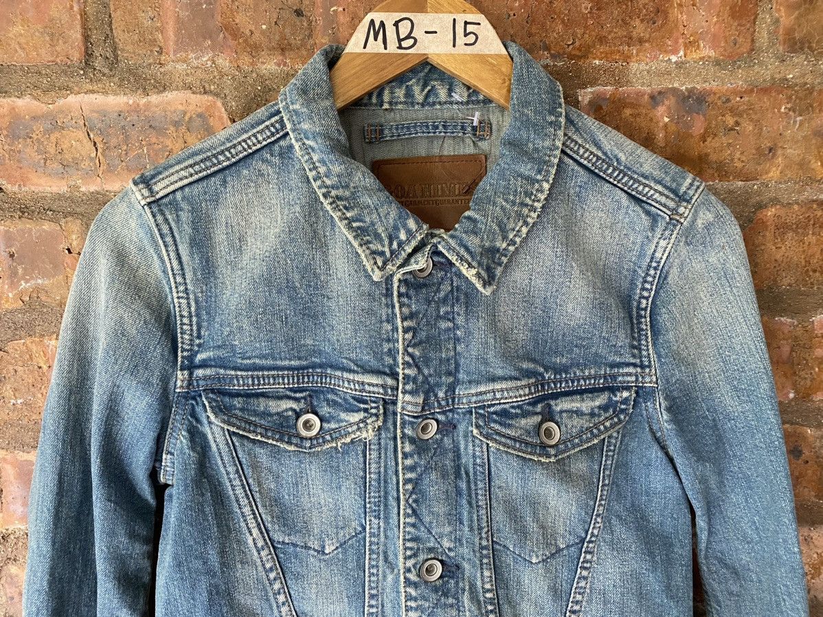 GOA 2000s GOA stone wash V denim Jacket Size US S / EU 44-46 / 1 - 3 Thumbnail