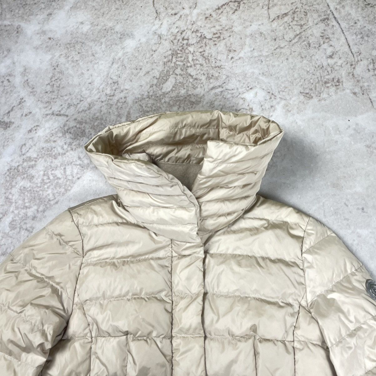Bogner & Limonta Goose Down Puffer Long Jacket Parka Wool