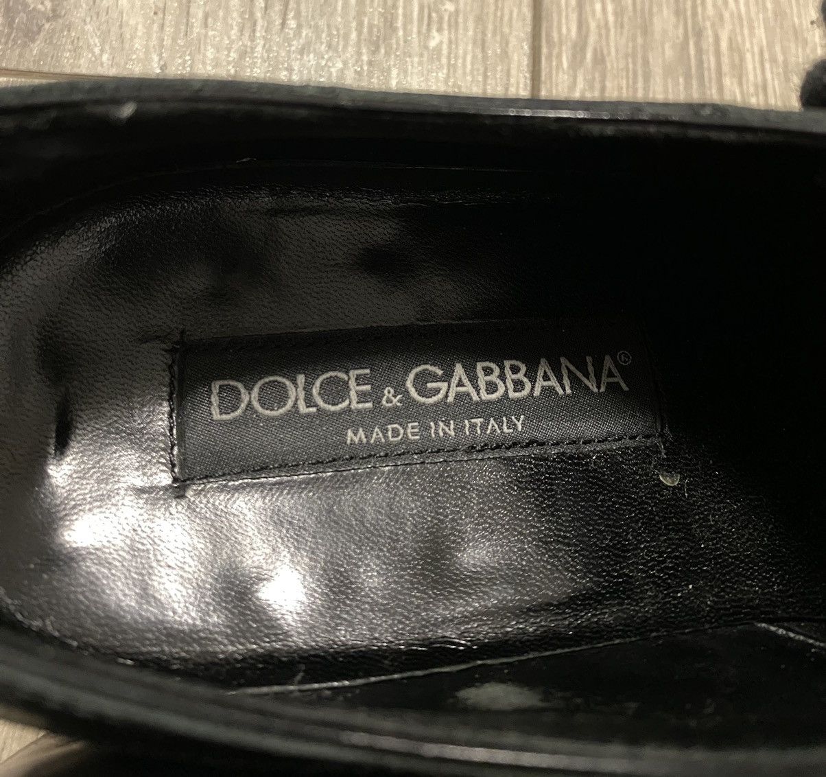 Dolce & Gabbana × Vintage Vintage Shoes Dolce Gabbana D&G Formal Oxfords Derby Loafers Size US 8.5 / EU 41-42 - 10 Thumbnail