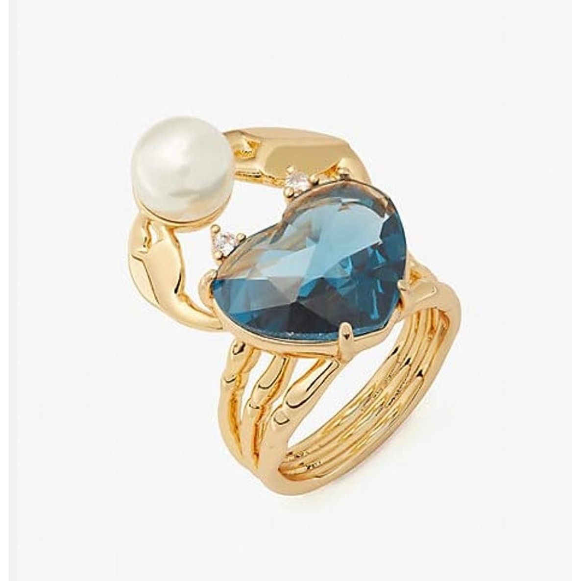 Kate Spade Kate Spade sea star heart crab statement ring Size 6 New Size ONE SIZE - 6 Thumbnail