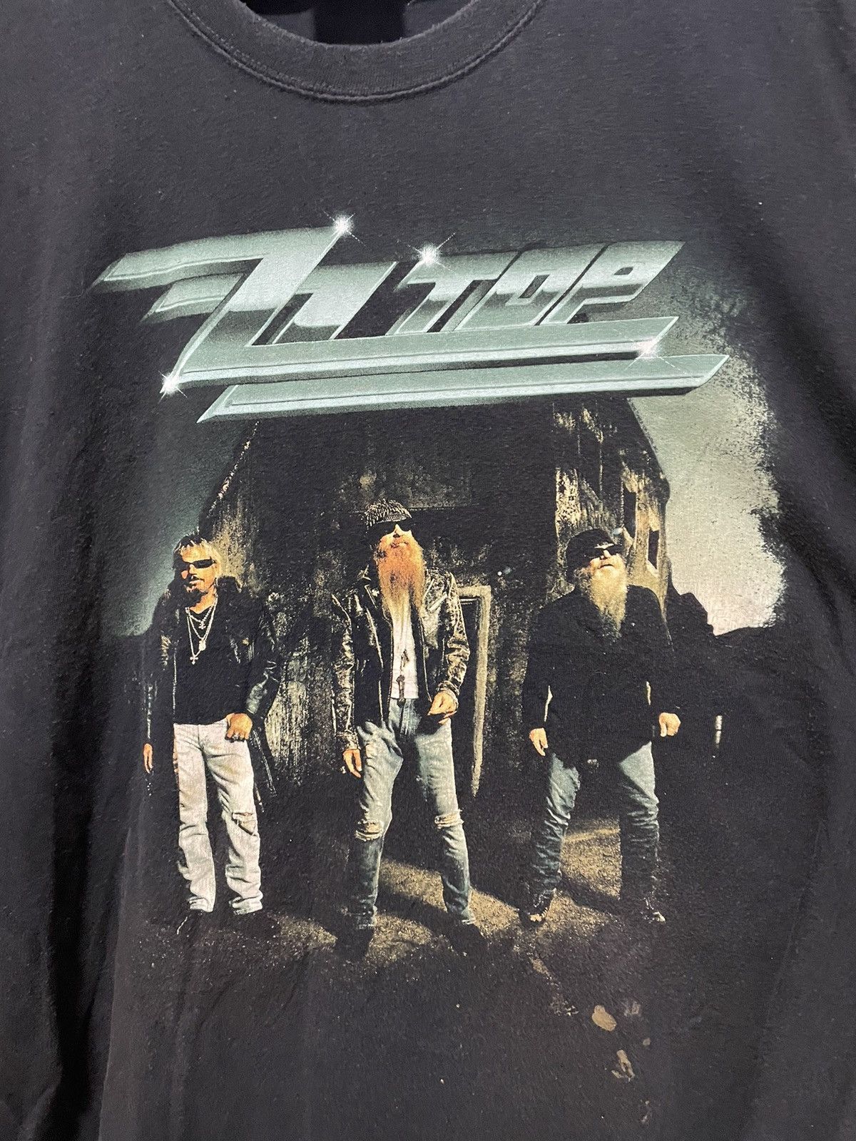 Band Tees × Vintage Vintage ZZ Top Tour T Shirt Vintage Band Tee Size US XL / EU 56 / 4 - 4 Thumbnail