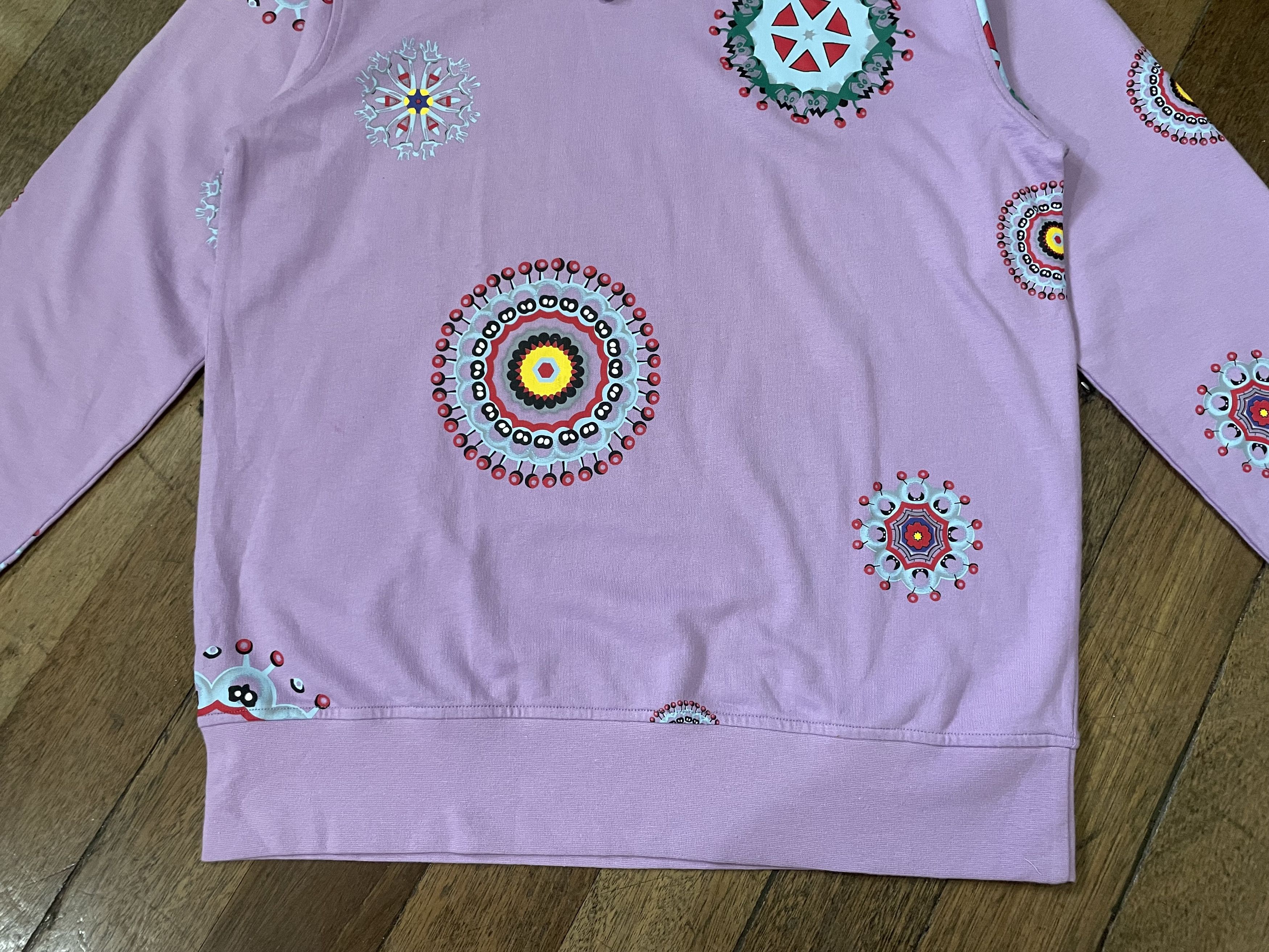 Walter Van Beirendonck Puk puk Circles logo Pullover Hoodie Size US L / EU 52-54 / 3 - 3 Thumbnail