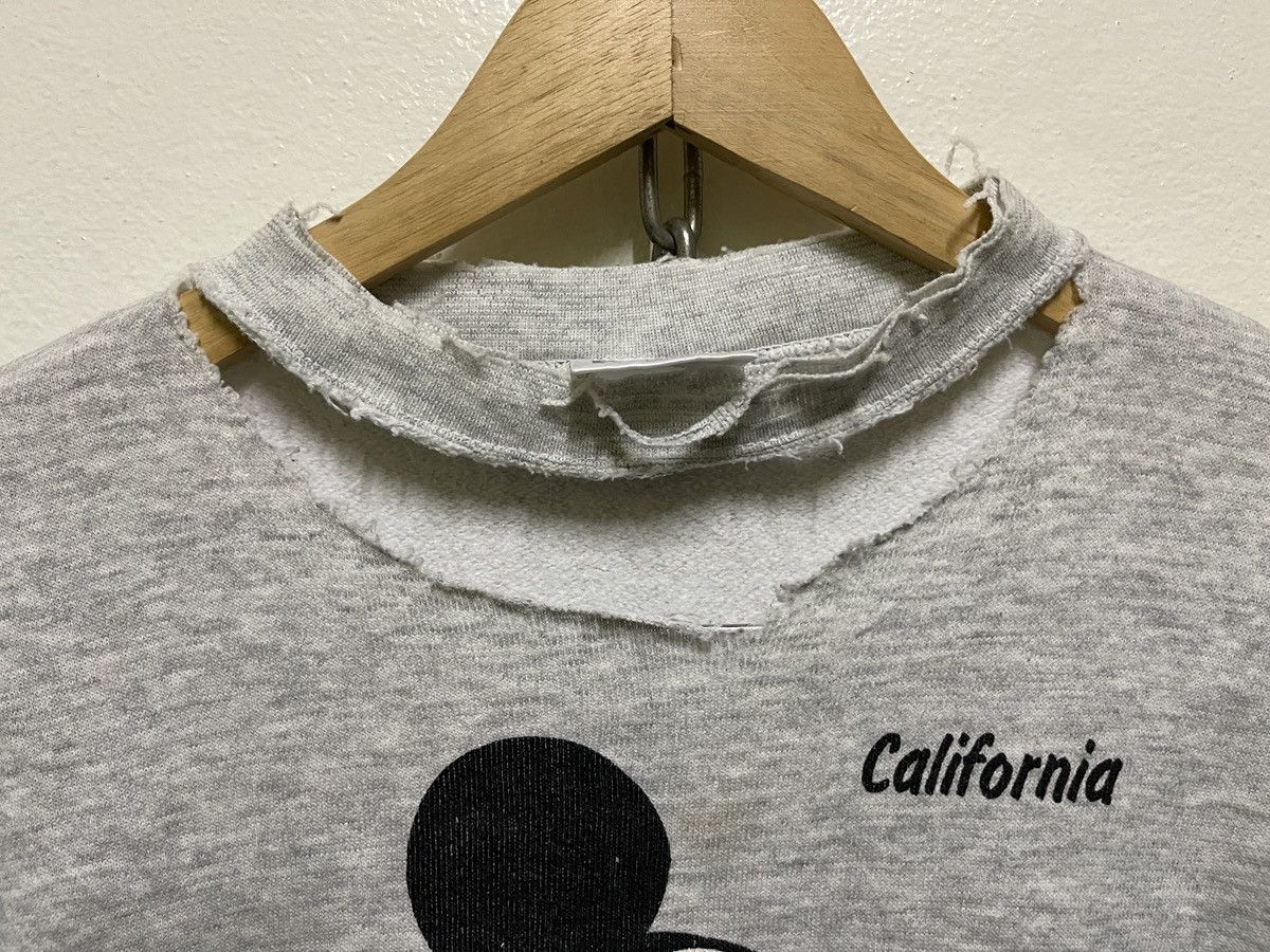 Disney × Mickey Mouse × Vintage Vintage Mickey Mouse Disney Distressed Sweatshirt Size US L / EU 52-54 / 3 - 8 Thumbnail