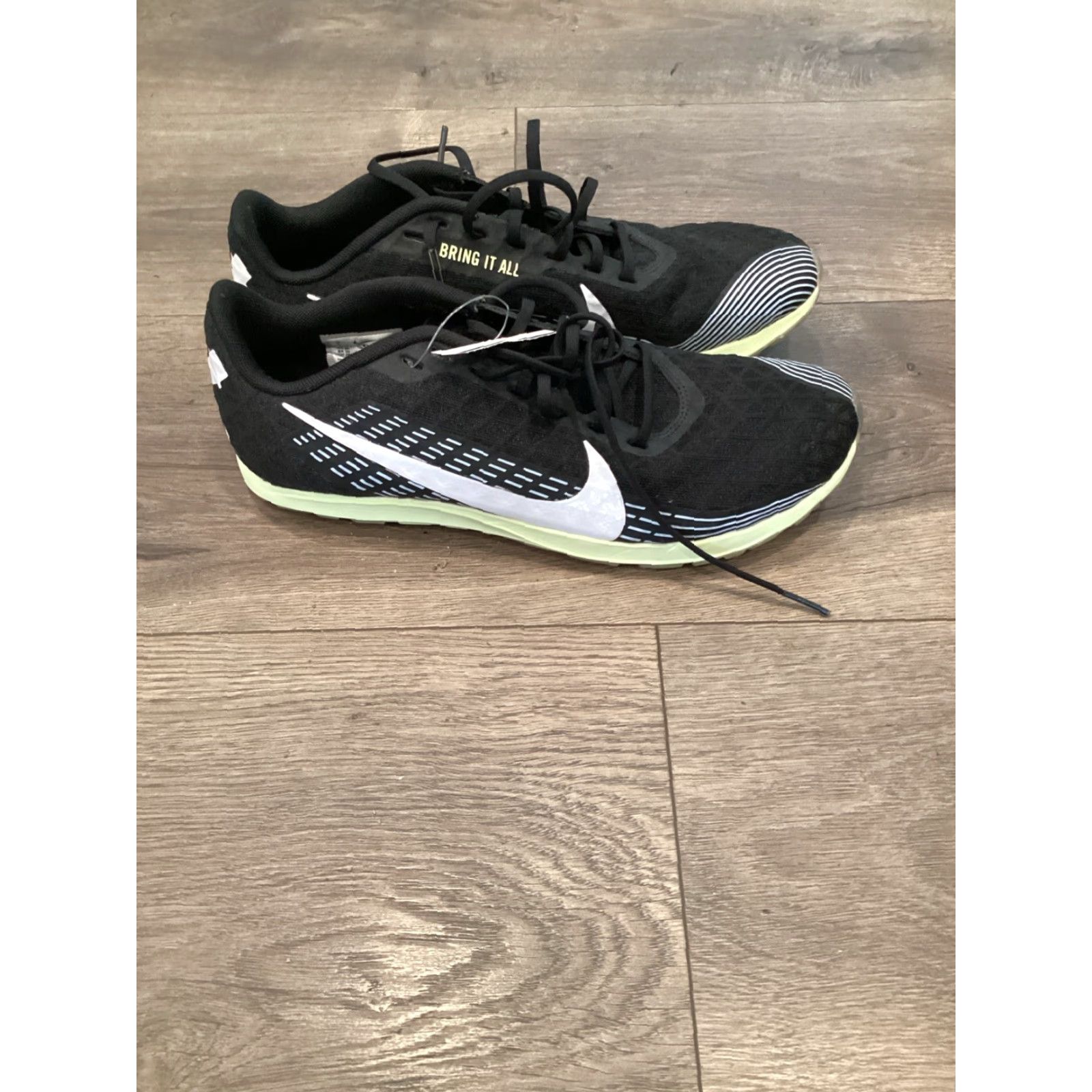 Nike Nike Zoom Rival XC Spike Sneakers Women’s Size 9 Black Barely Volt Lightweight Athletic Running Track Size US 9 / IT 39 - 3 Thumbnail