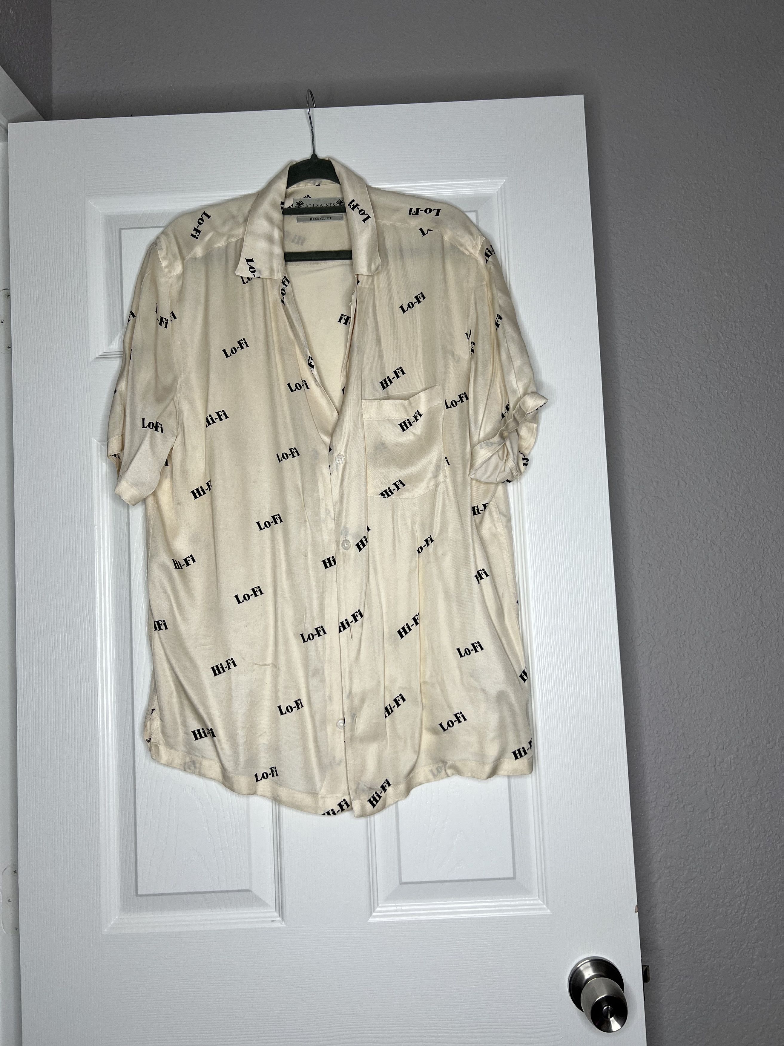 Allsaints Allsaints Hi-Fi Lo-Fi Shirt Size US M / EU 48-50 / 2 - 1 Thumbnail
