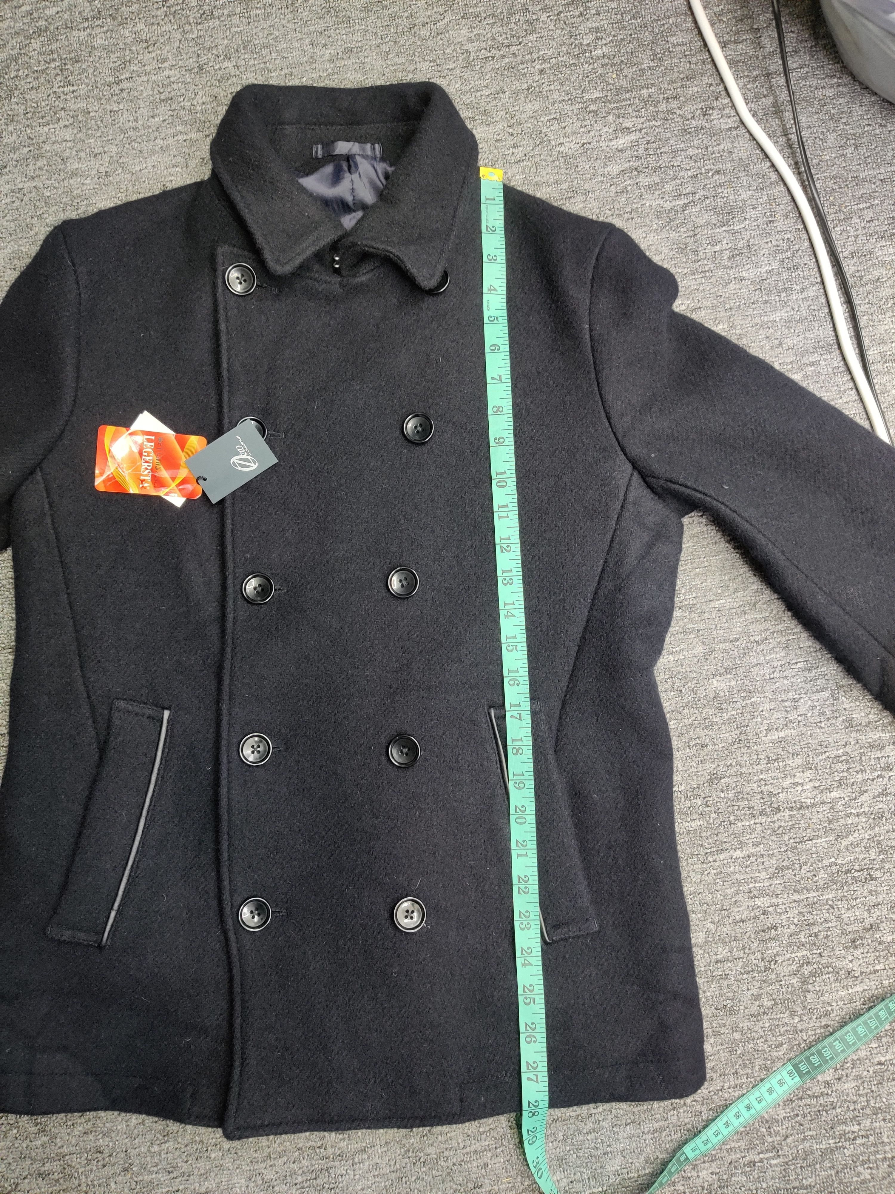 Tornado Mart Vintage Zero By Tornado Mart Wool Double Breasted Coat Size US M / EU 48-50 / 2 - 17 Thumbnail