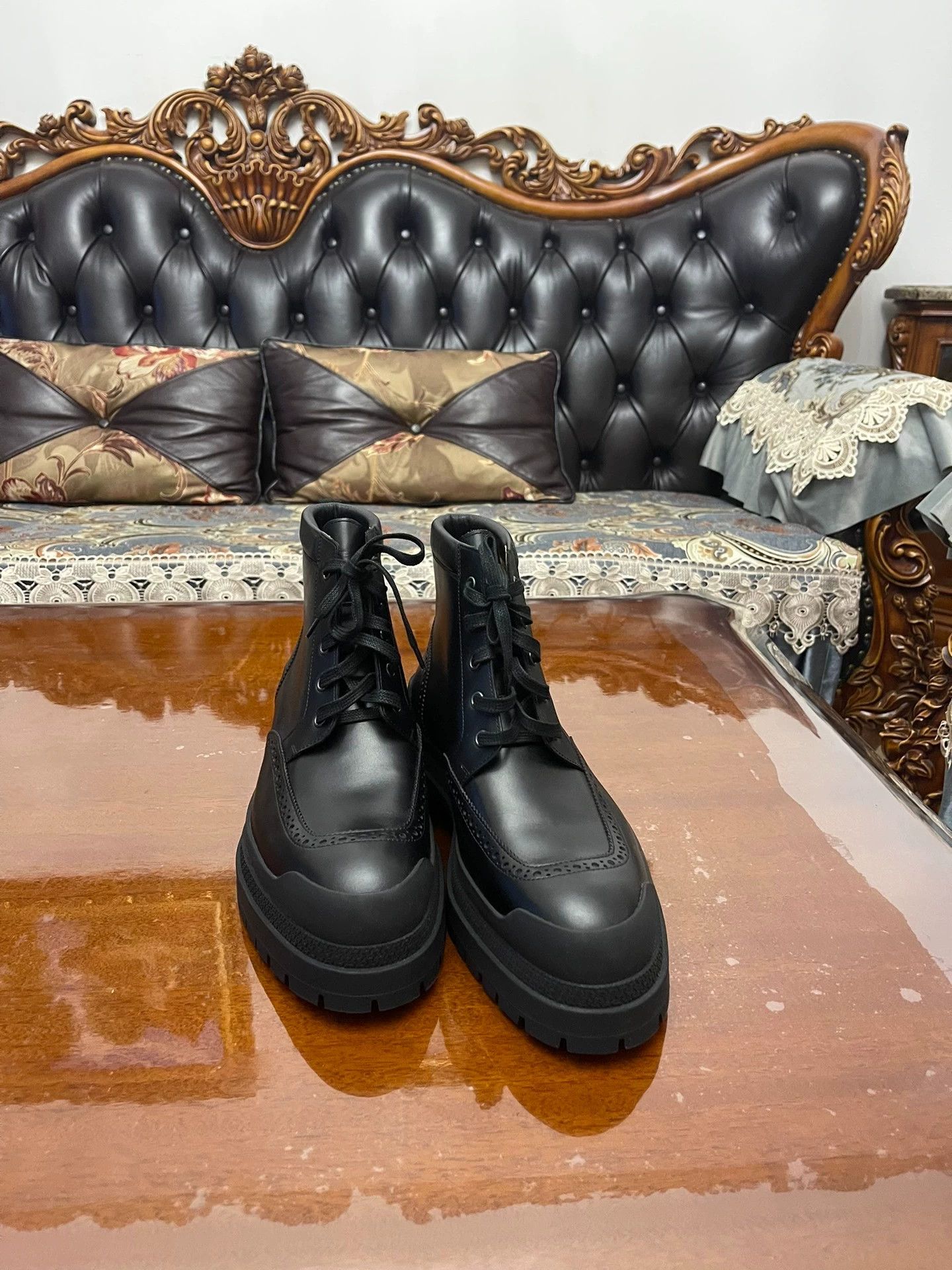 Hermes Hermes Men's Classic Mid-Calf Calfskin 42 Unworn Size US 9 / EU 42 - 4 Thumbnail
