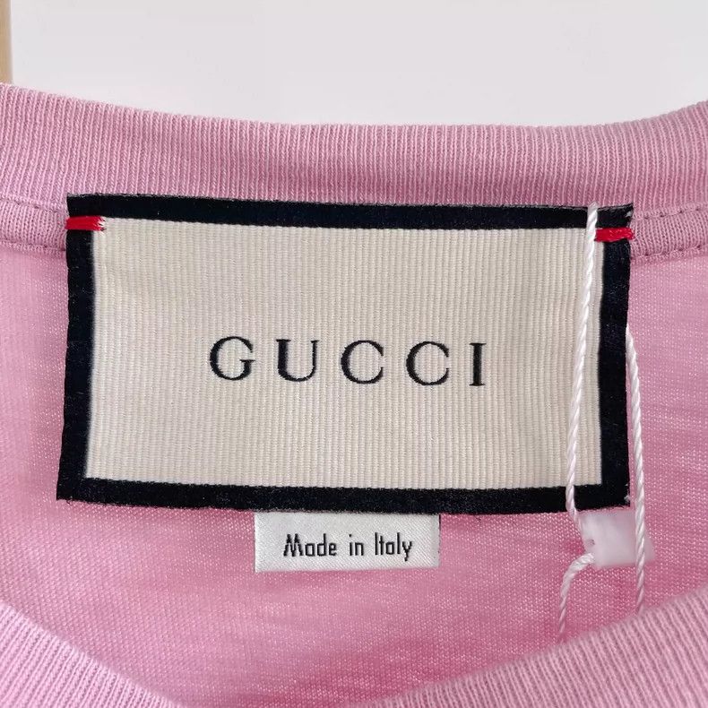 Gucci Gucci Pink pineapple print T-shirt Size S / US 4 / IT 40 - 6 Thumbnail