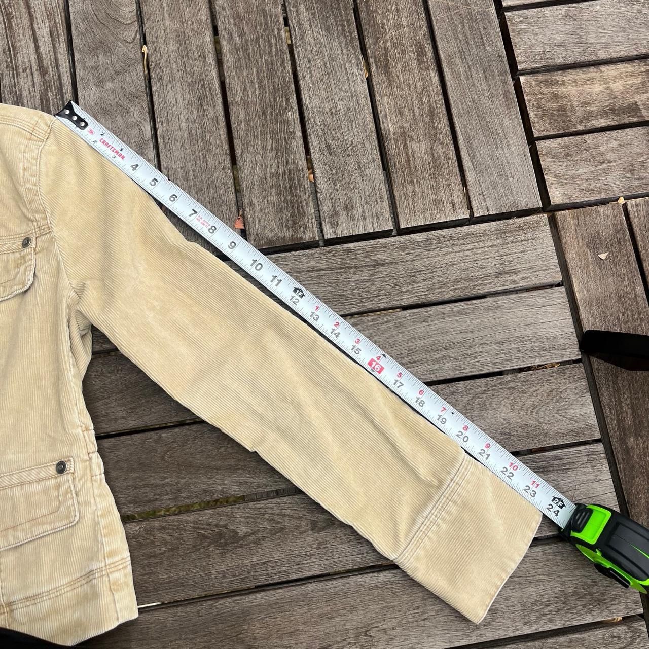 Tommy Jeans Women’s Tommy Jeans Corduroy Jacket with Zipper and Pockets Size L / US 10 / IT 46 - 6 Thumbnail