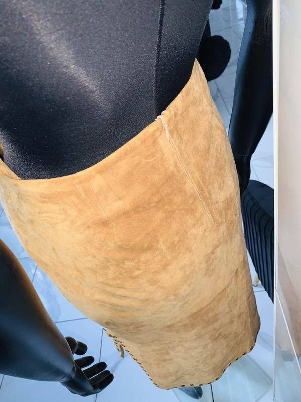 Other karma suede mini skirt — soft luxury italian design Size 32" / US 10 / IT 46 - 2 Thumbnail