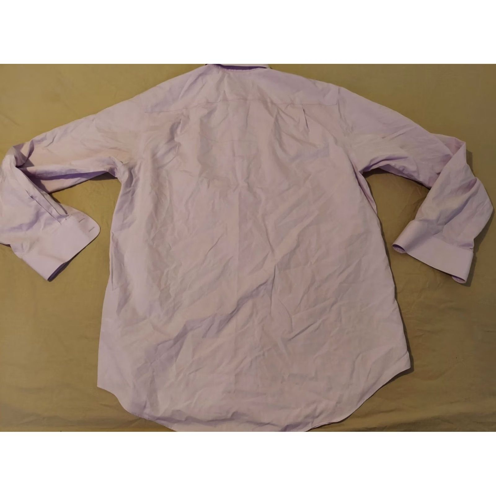 Charles Tyrwhitt Charles Tyrwhitt Dress Shirt Purple Button Collared Cotton Mens 16 1/2 36 Size 46R - 6 Thumbnail