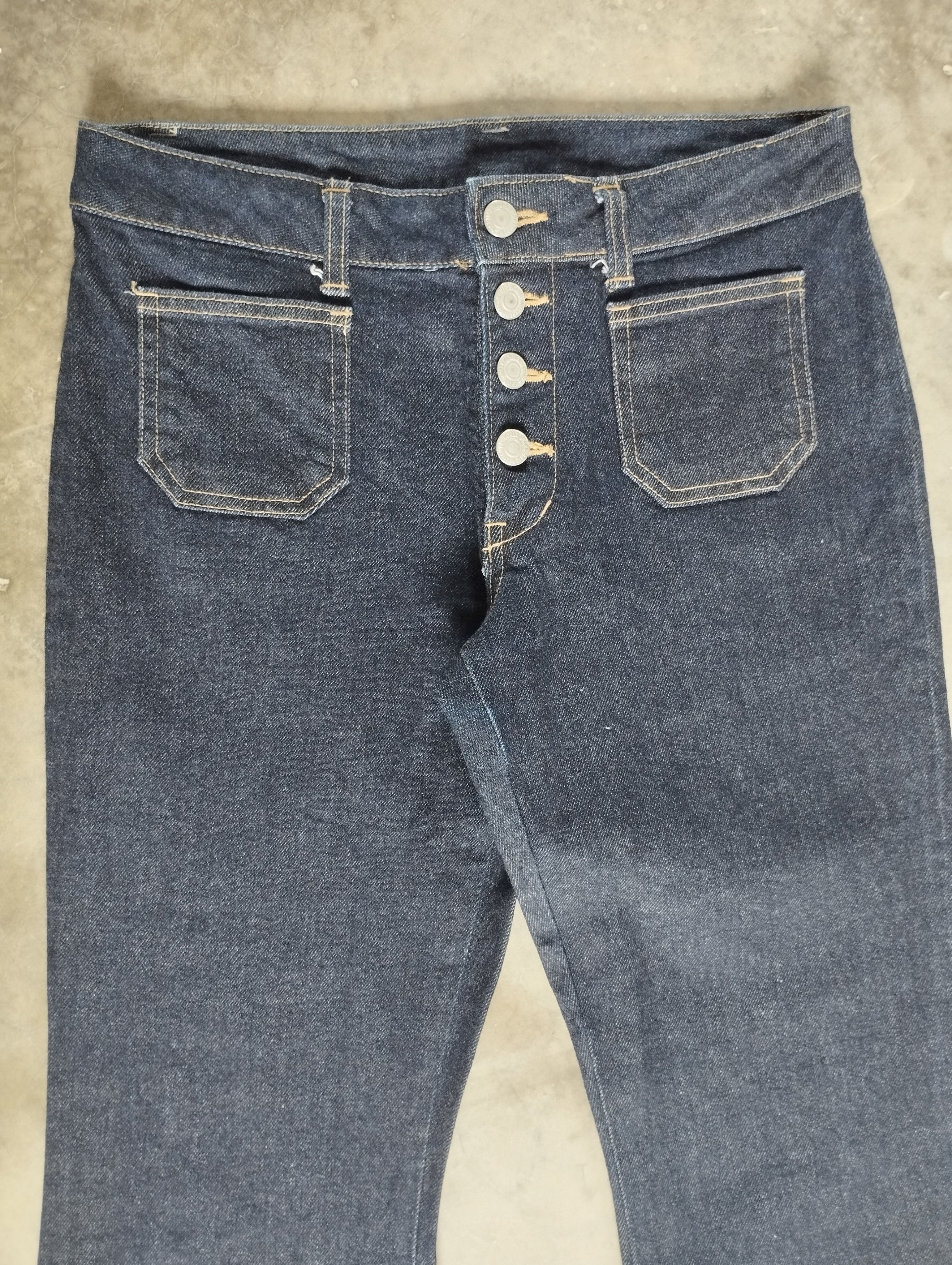 Tornado Mart Super Flare Jeans Vintage Japanese Bootcut Jeans Size US 28 / EU 44 - 4 Thumbnail